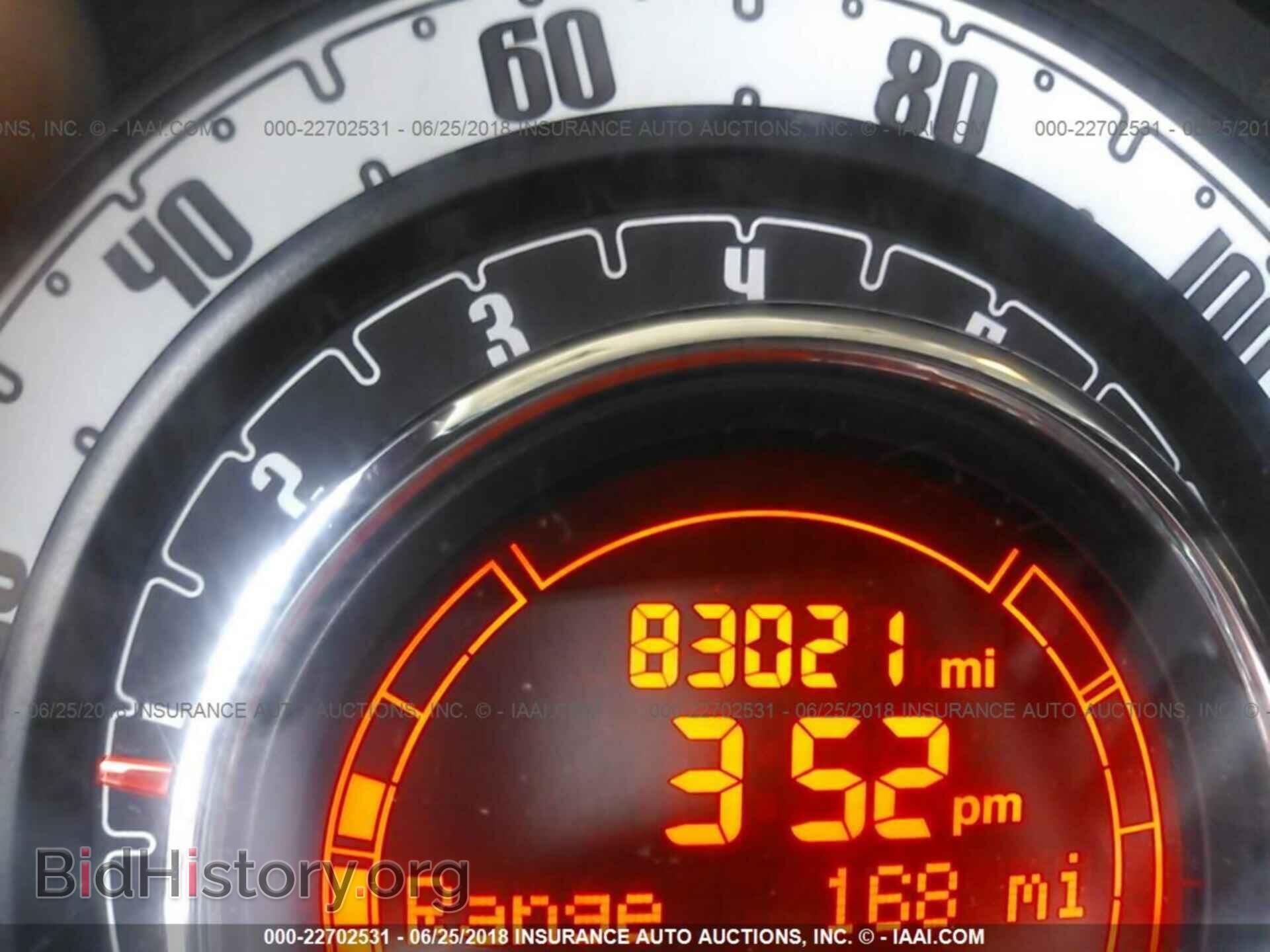 2012 FIAT 500 - VIN: 3C3CFFAR4CT110640 - Фото 7