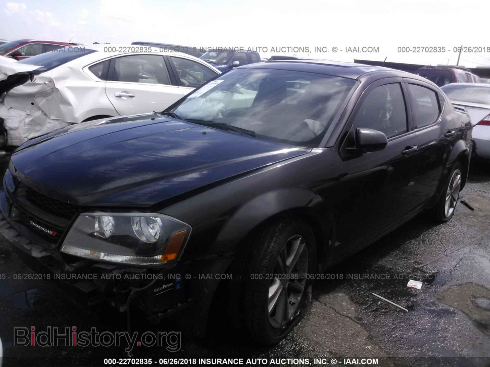 2014 DODGE AVENGER - VIN: 1C3CDZCB2EN181233 - Фото 2
