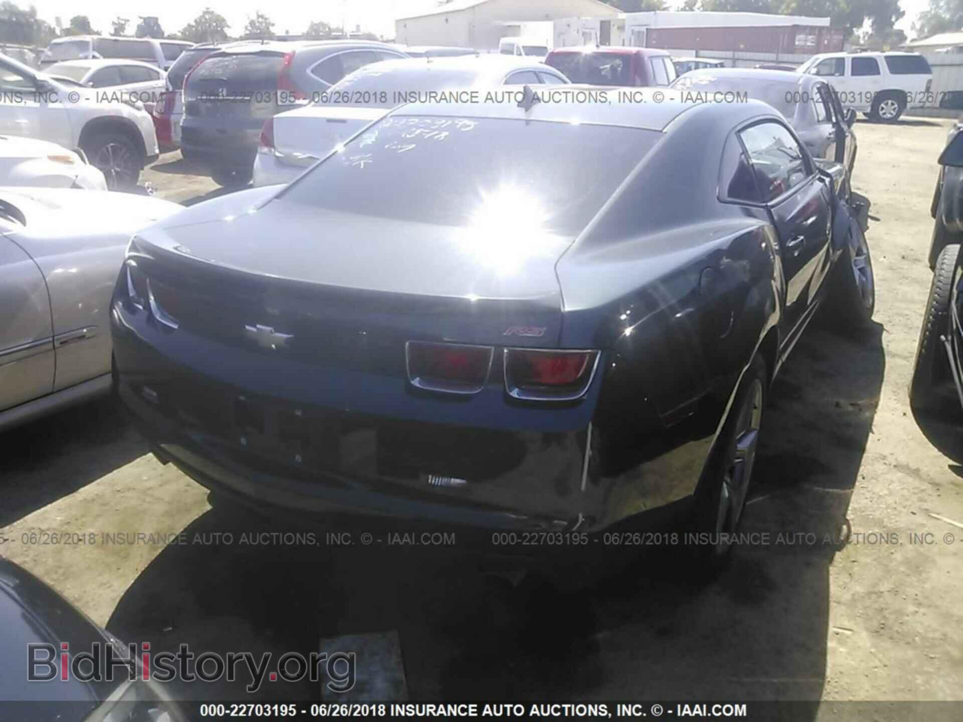 2012 Chevrolet Camaro - VIN: 2G1FB1E3XC9155686 - Фото 4