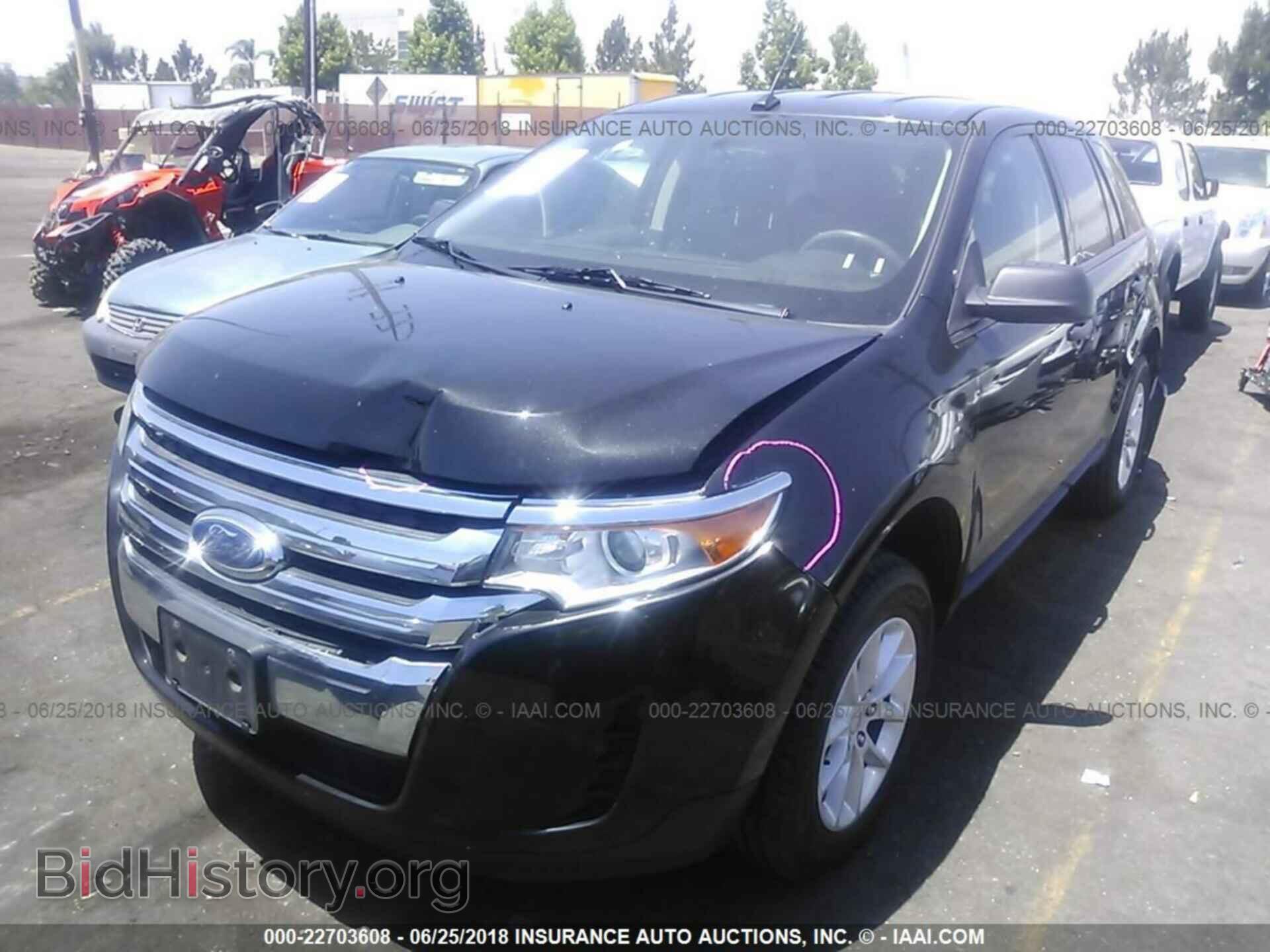 2014 Ford Edge - VIN: 2FMDK3GC4EBB19619 - Фото 2