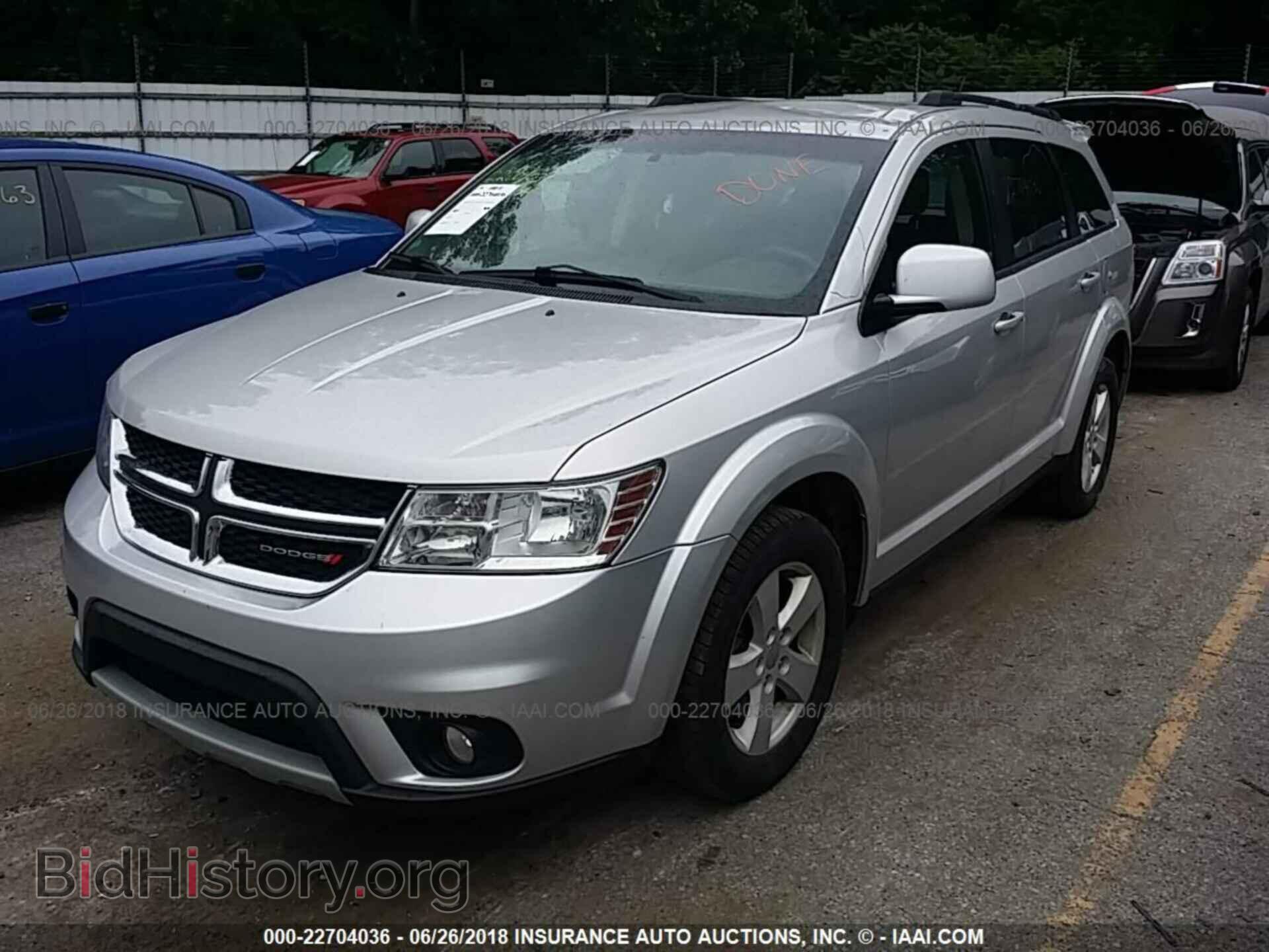 2012 Dodge Journey - VIN: 3C4PDCBG9CT372586 - Фото 2