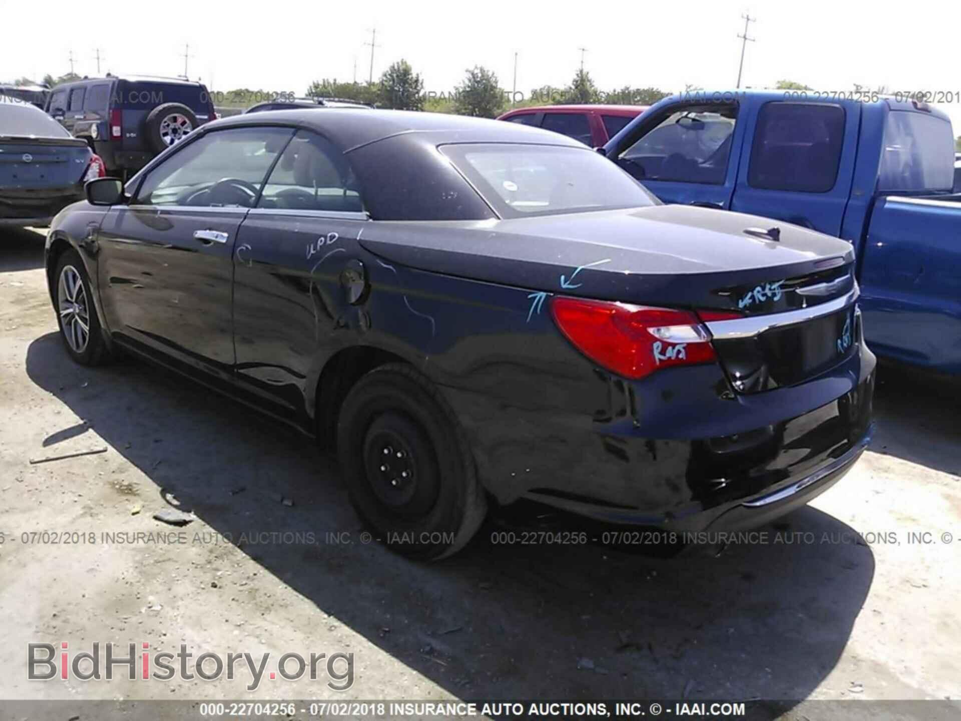 2012 Chrysler 200 - VIN: 1C3BCBFG0CN211503 - Фото 3