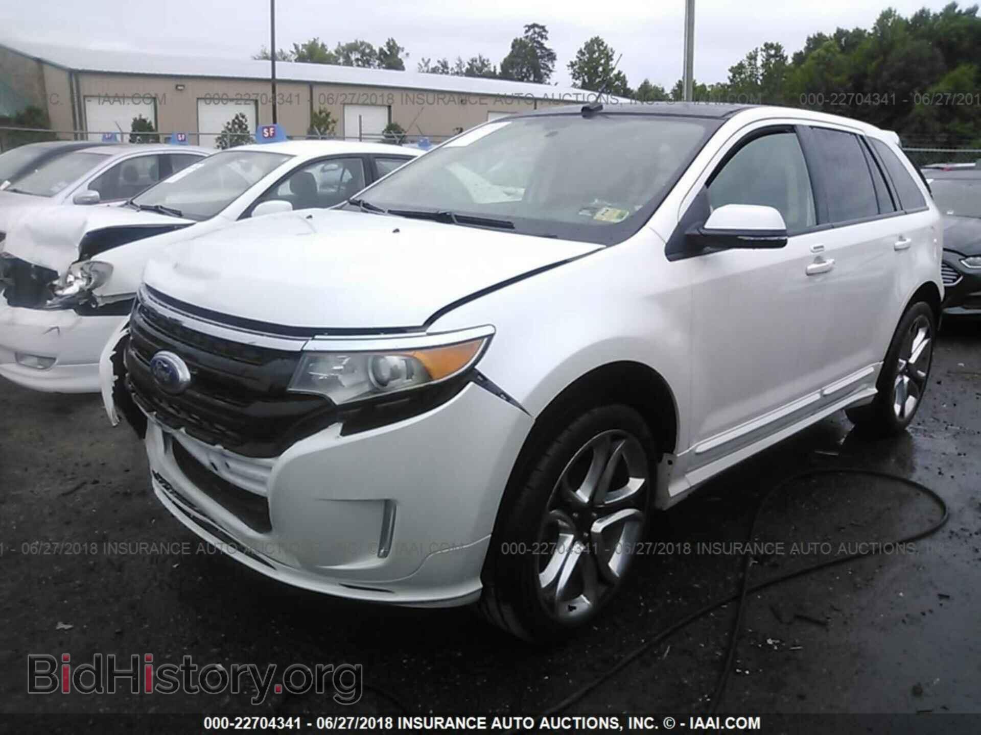 2014 Ford Edge - VIN: 2FMDK4AK4EBB71631 - Фото 2