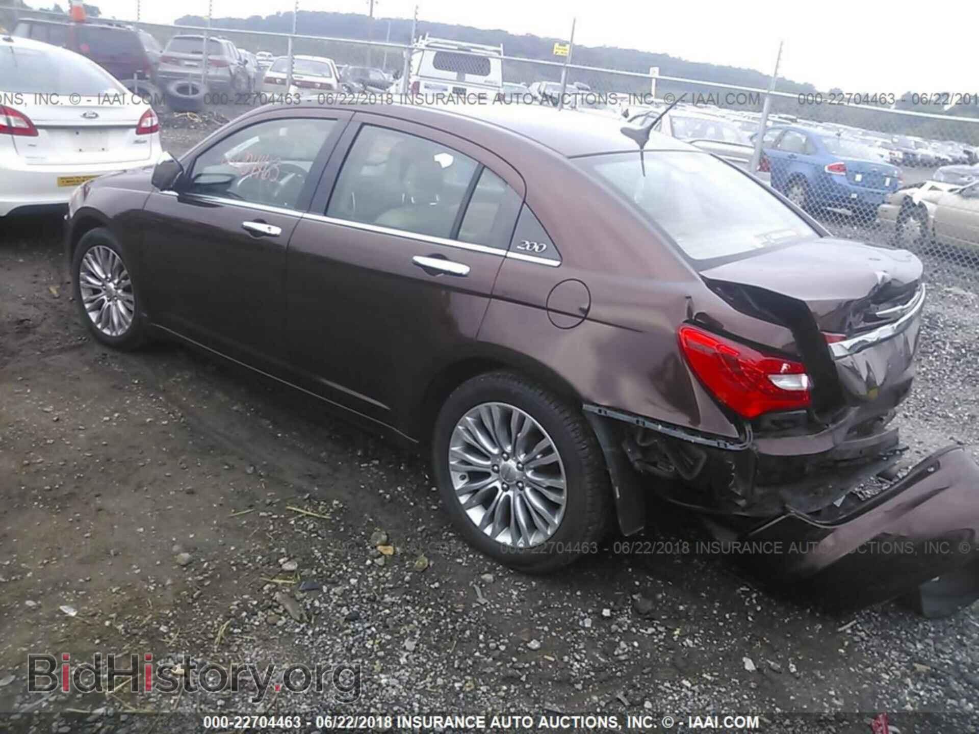 2012 Chrysler 200 - VIN: 1C3CCBCB5CN236538 - Photo 3