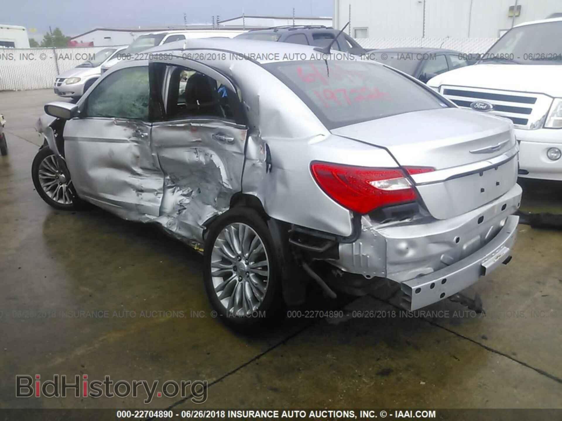 2012 Chrysler 200 - VIN: 1C3CCBCB9CN197226 - Фото 3