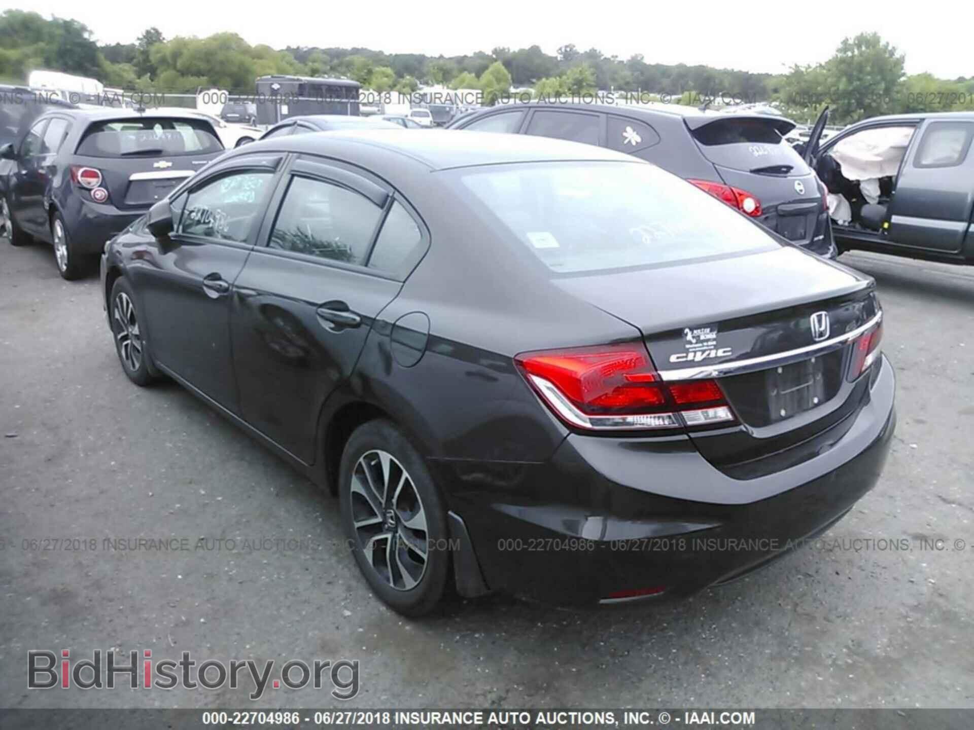 2013 Honda Civic - VIN: 2HGFB2F87DH518025 - Фото 3