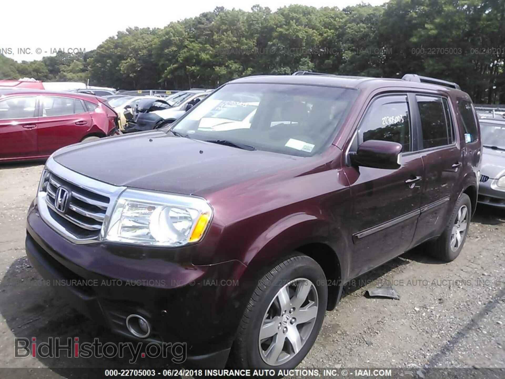2014 Honda Pilot - VIN: 5FNYF4H92EB032260 - Фото 2