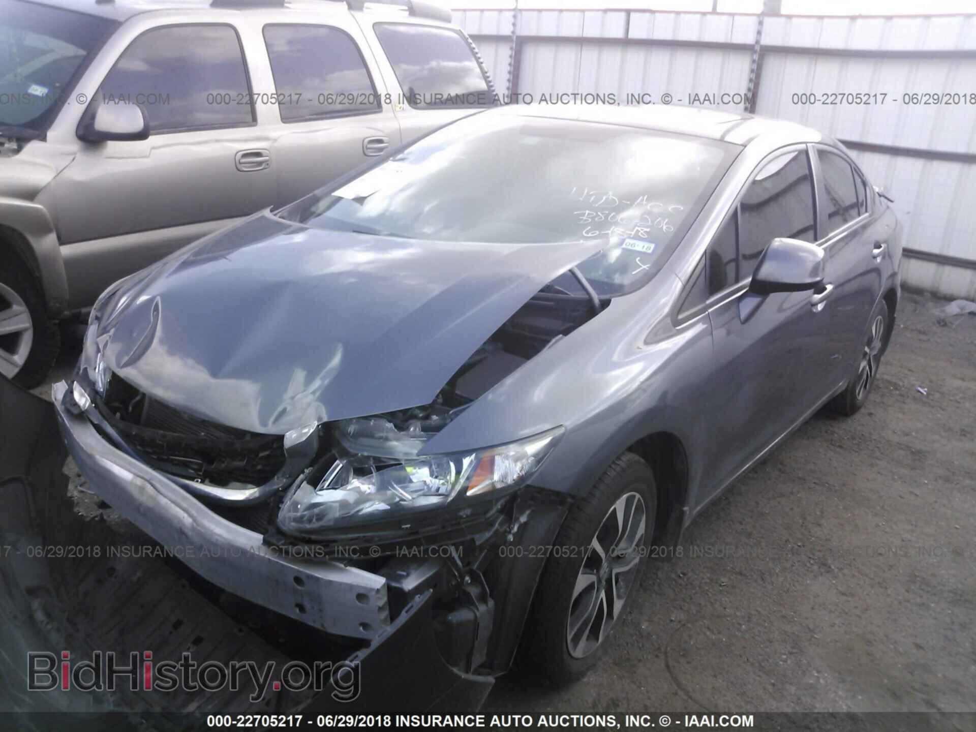 2013 Honda Civic - VIN: 19XFB2F89DE048106 - Фото 2