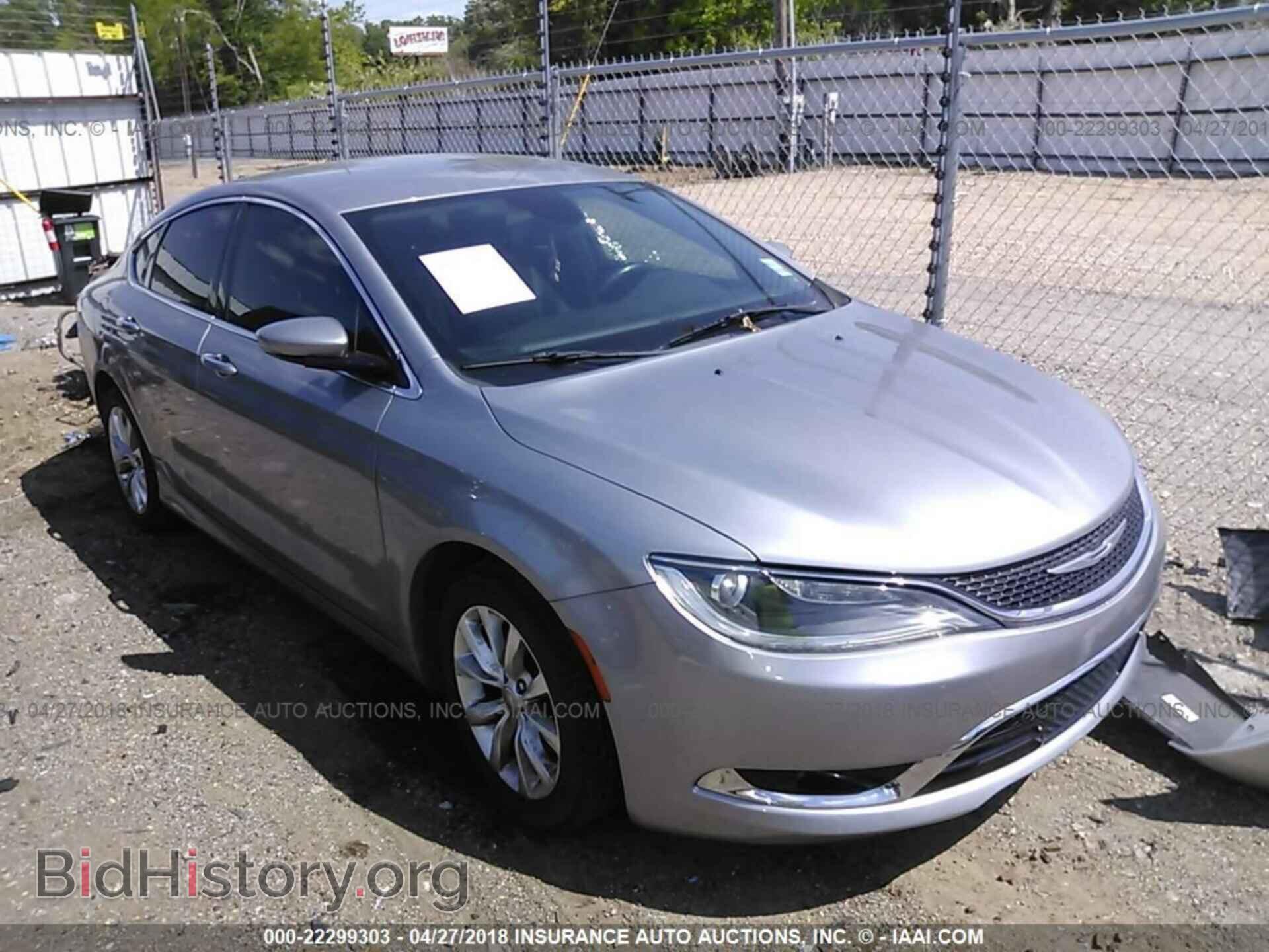 Photo 1C3CCCCB5FN545145 - CHRYSLER 200 2015