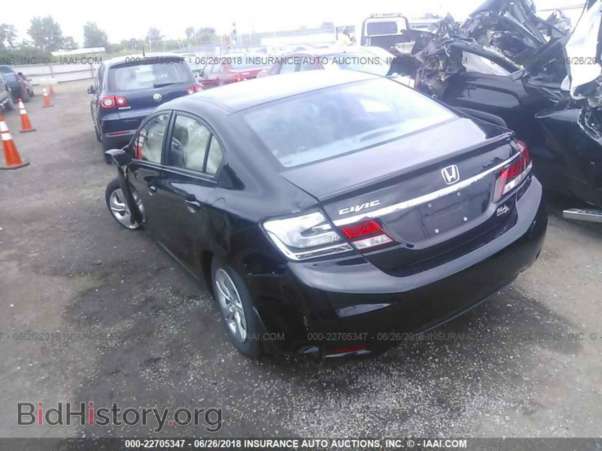 2014 Honda Civic - VIN: 19XFB2F55EE059322 - Фото 3