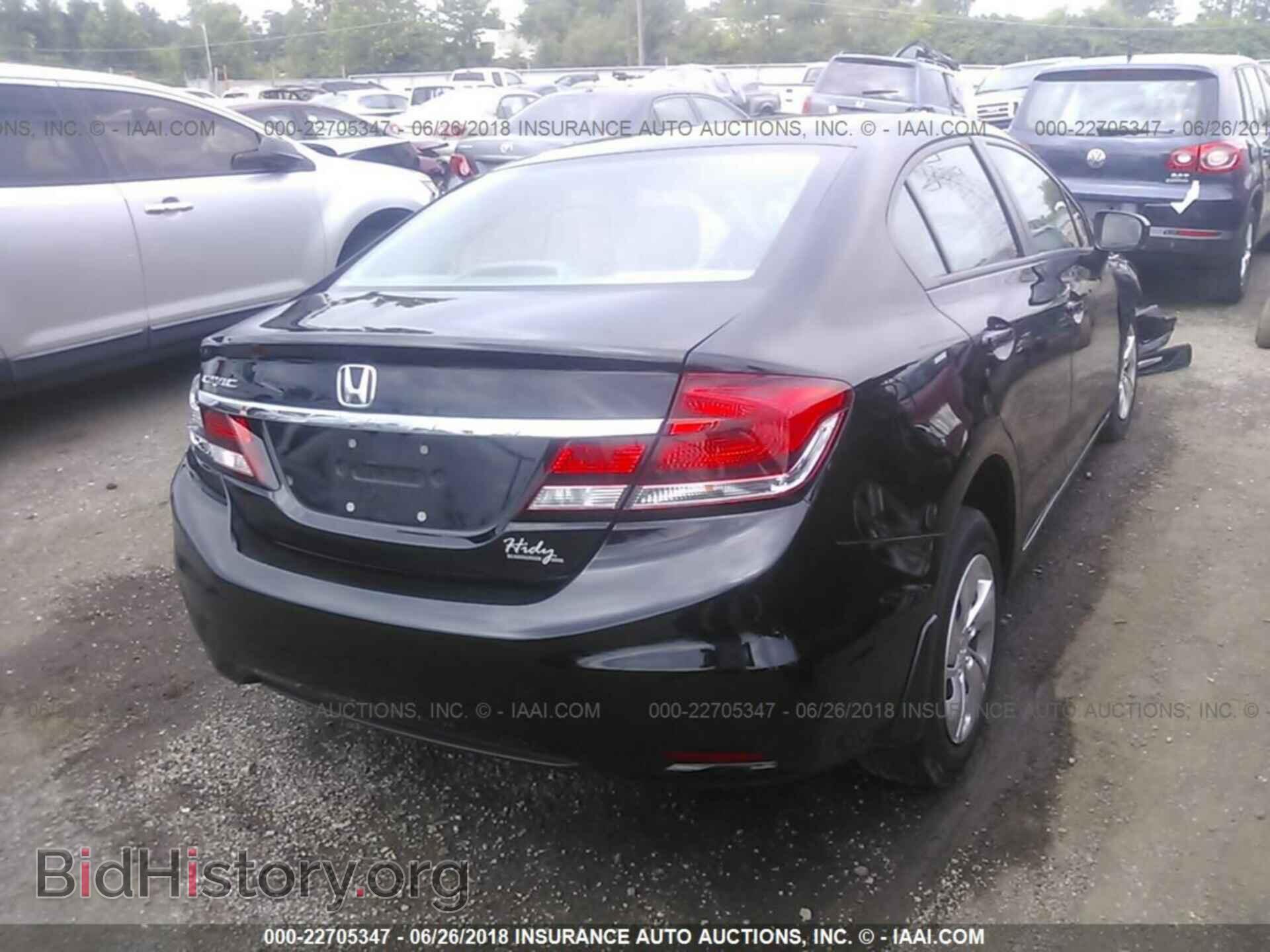 2014 Honda Civic - VIN: 19XFB2F55EE059322 - Фото 4