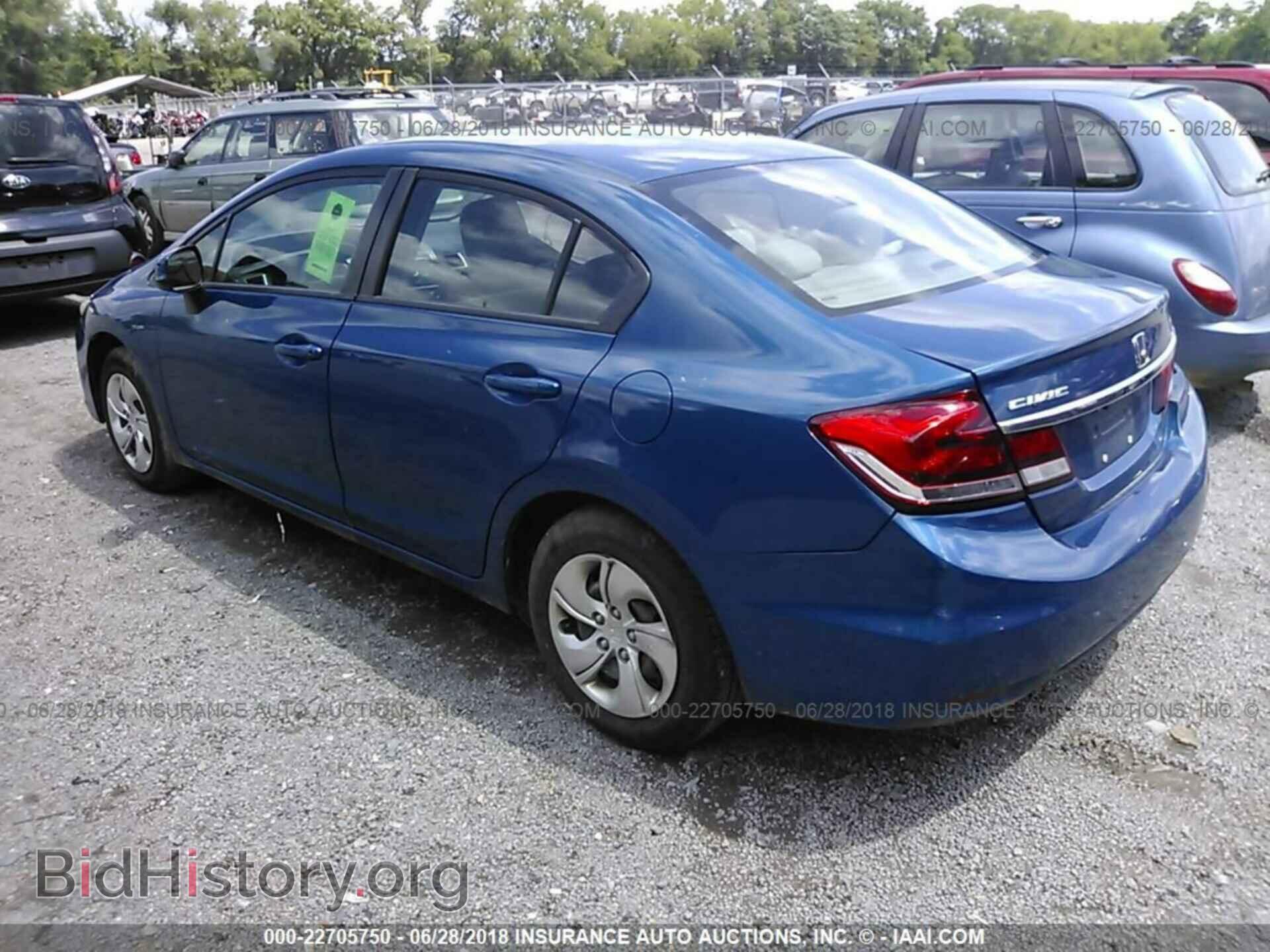 2013 Honda Civic - VIN: 2HGFB2F50DH528806 - Фото 3