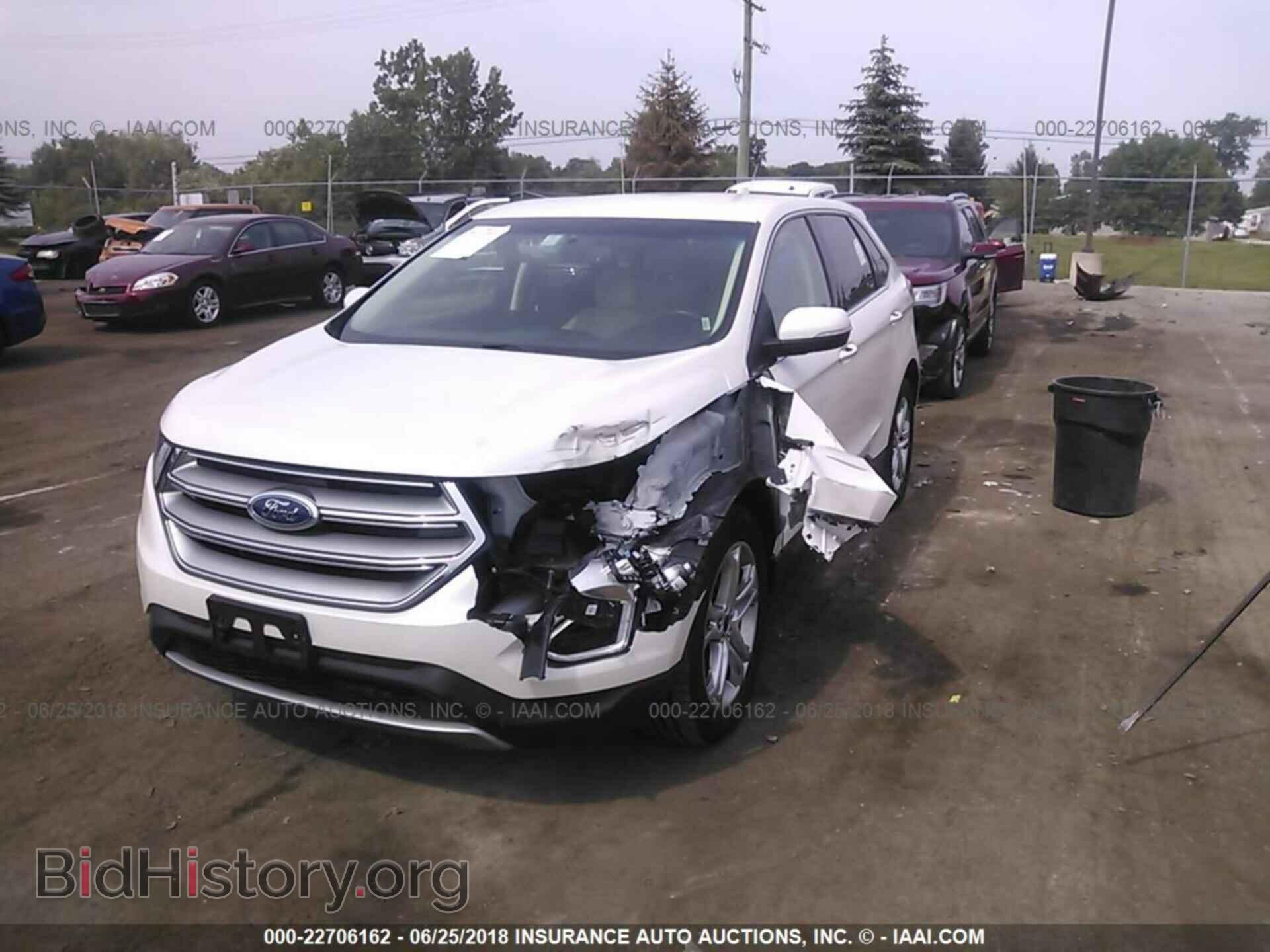 2017 Ford Edge - VIN: 2FMPK4K95HBB32043 - Фото 2