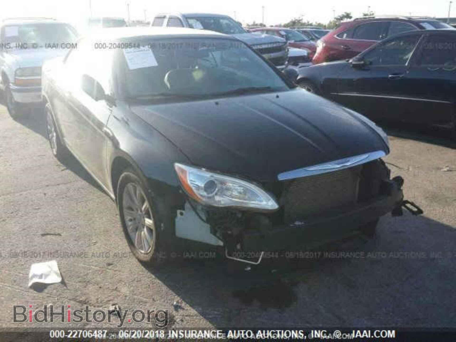 Photo 1C3BCBEB7CN215554 - CHRYSLER 200 2012