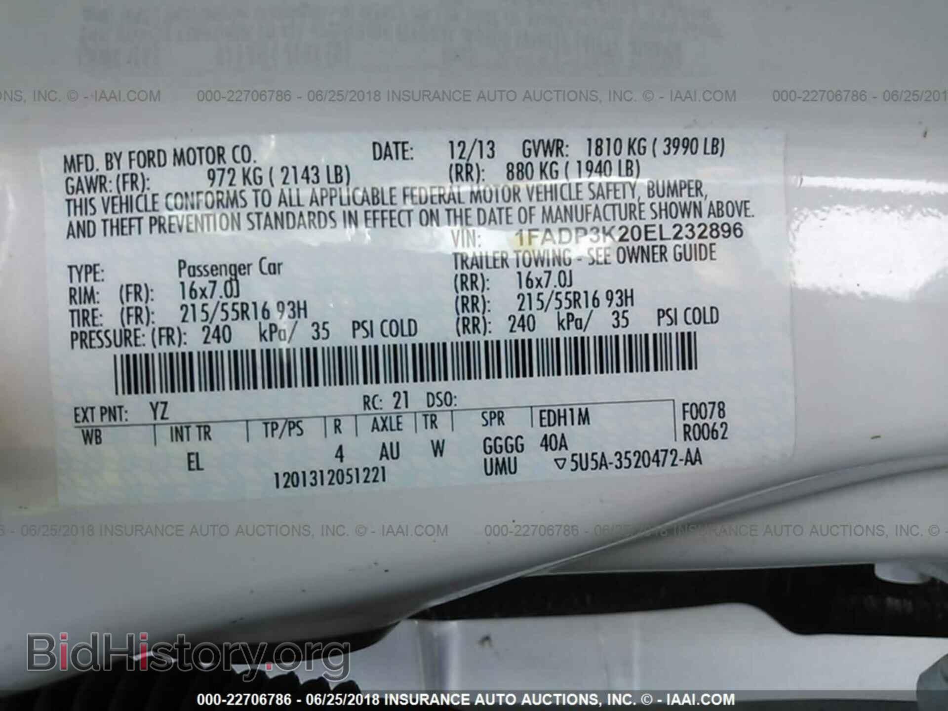 2014 Ford Focus - VIN: 1FADP3K20EL232896 - Photo 9
