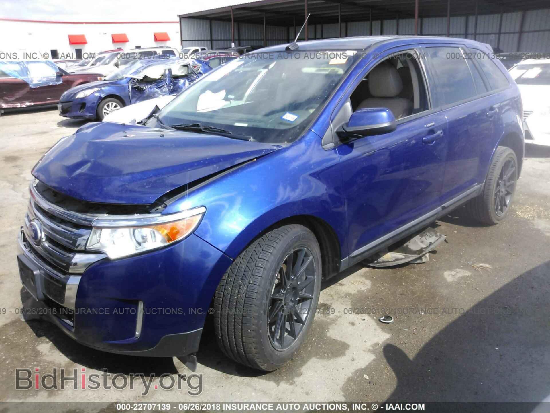 2013 Ford Edge - VIN: 2FMDK3JC9DBC70740 - Фото 2