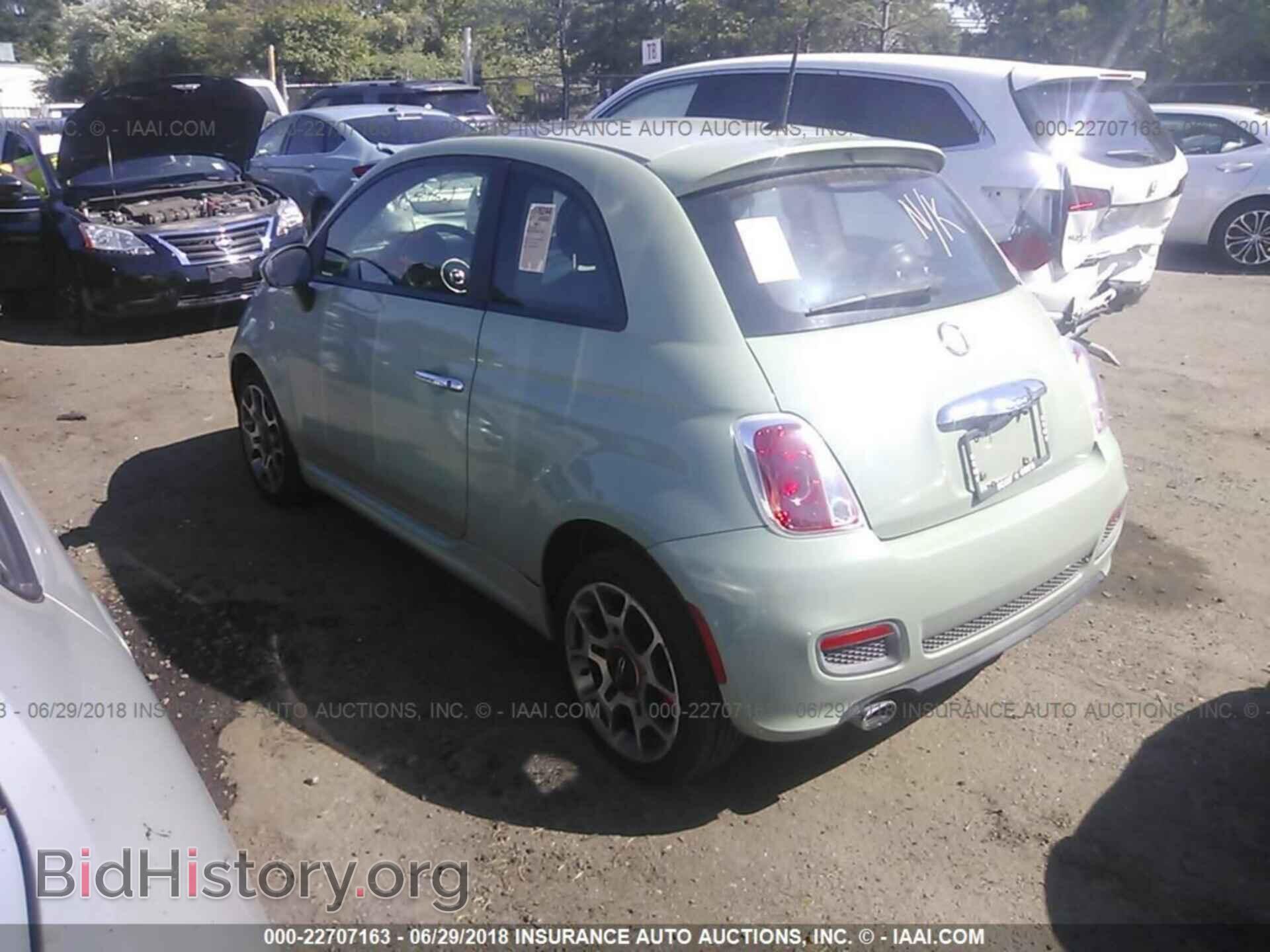 2012 Fiat 500 - VIN: 3C3CFFBR4CT213927 - Photo 3