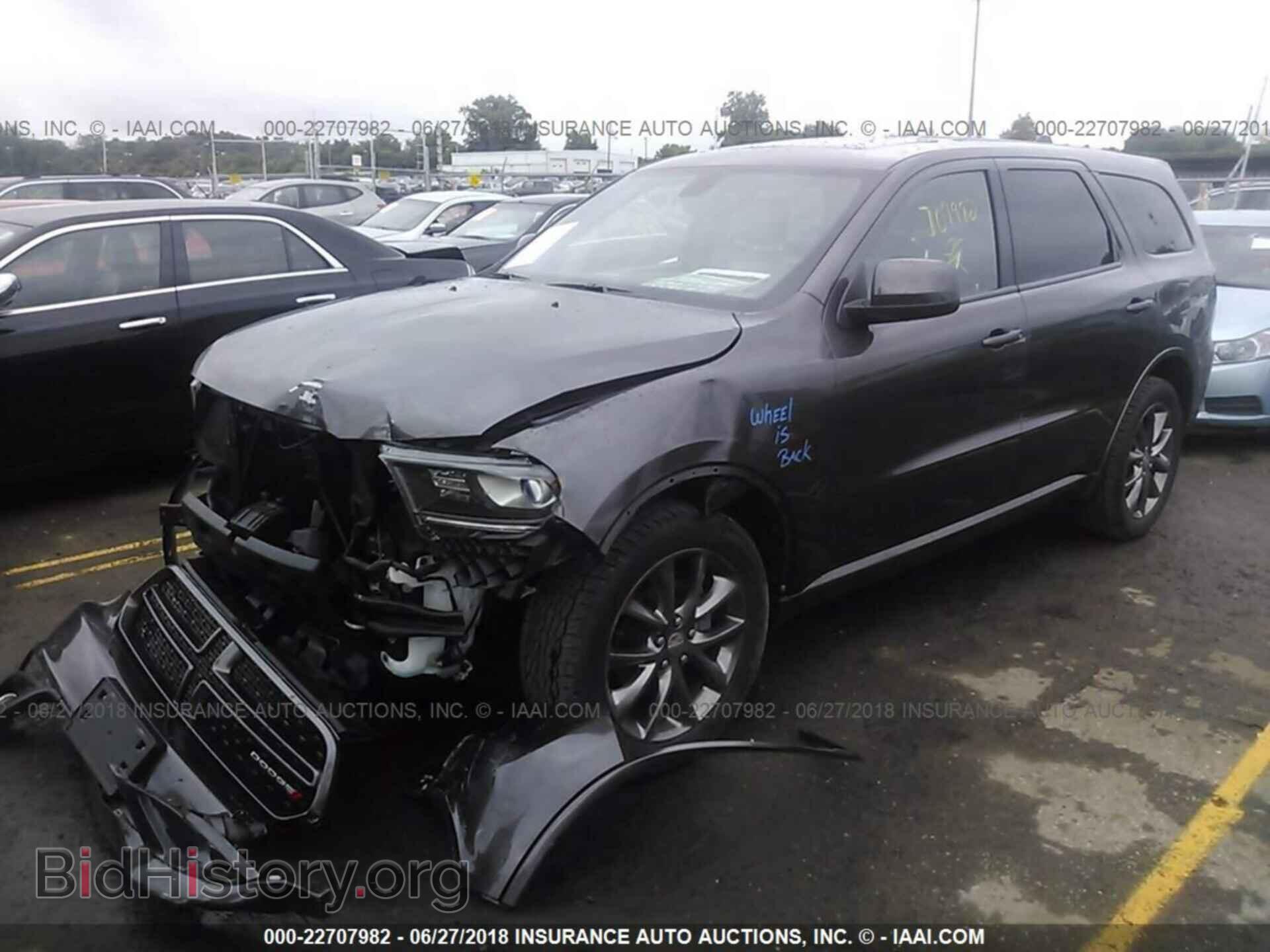 2014 Dodge Durango - VIN: 1C4RDJAG4EC484287 - Фото 2