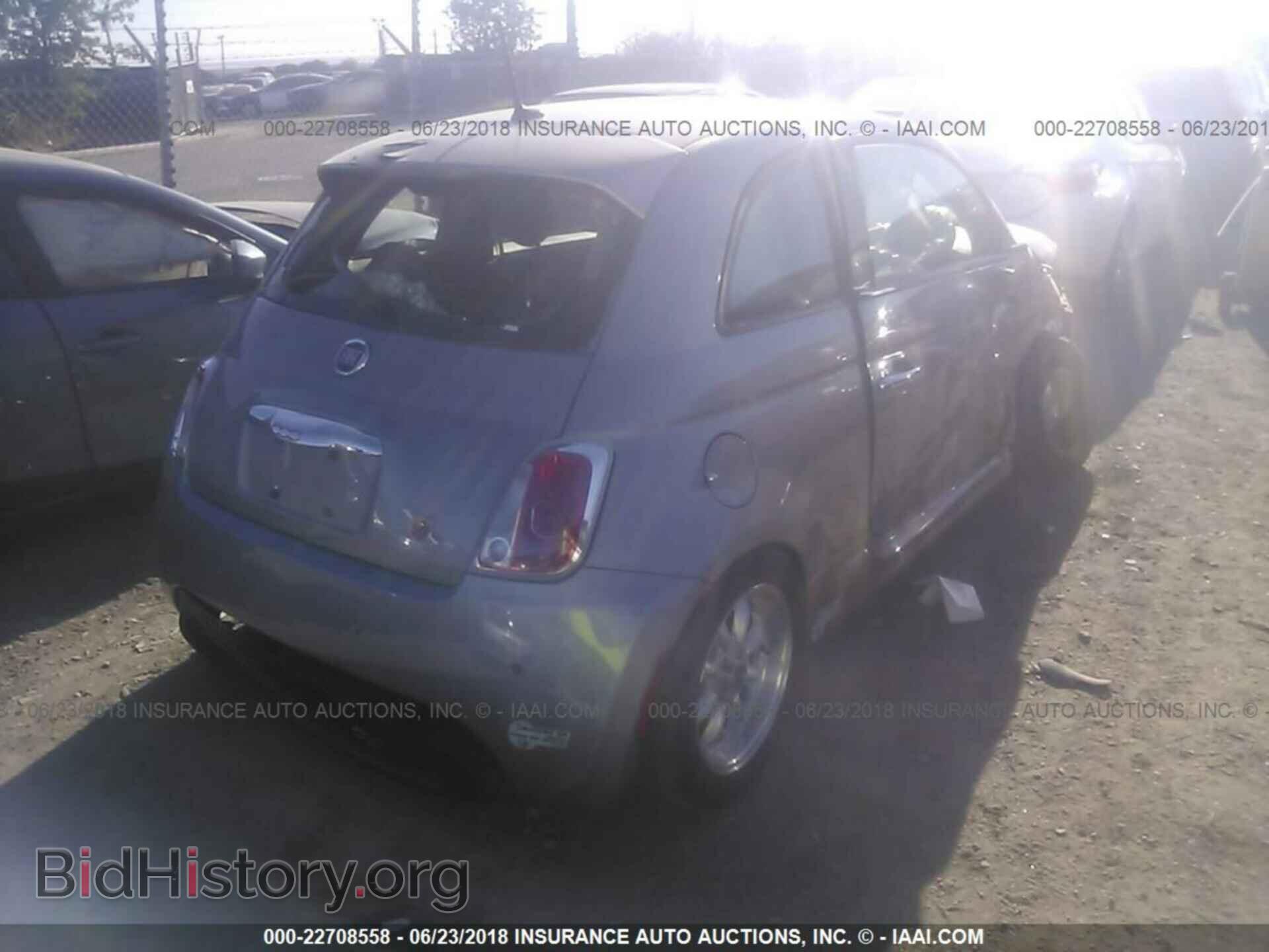 2015 Fiat 500 - VIN: 3C3CFFGE9FT709669 - Фото 4