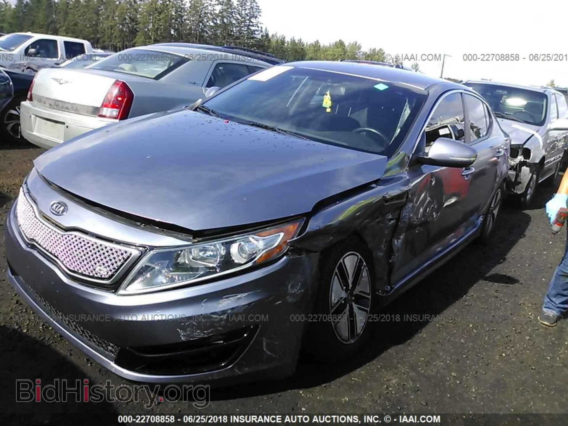 2011 Kia Optima - VIN: KNAGM4AD1B5005433 - Фото 2