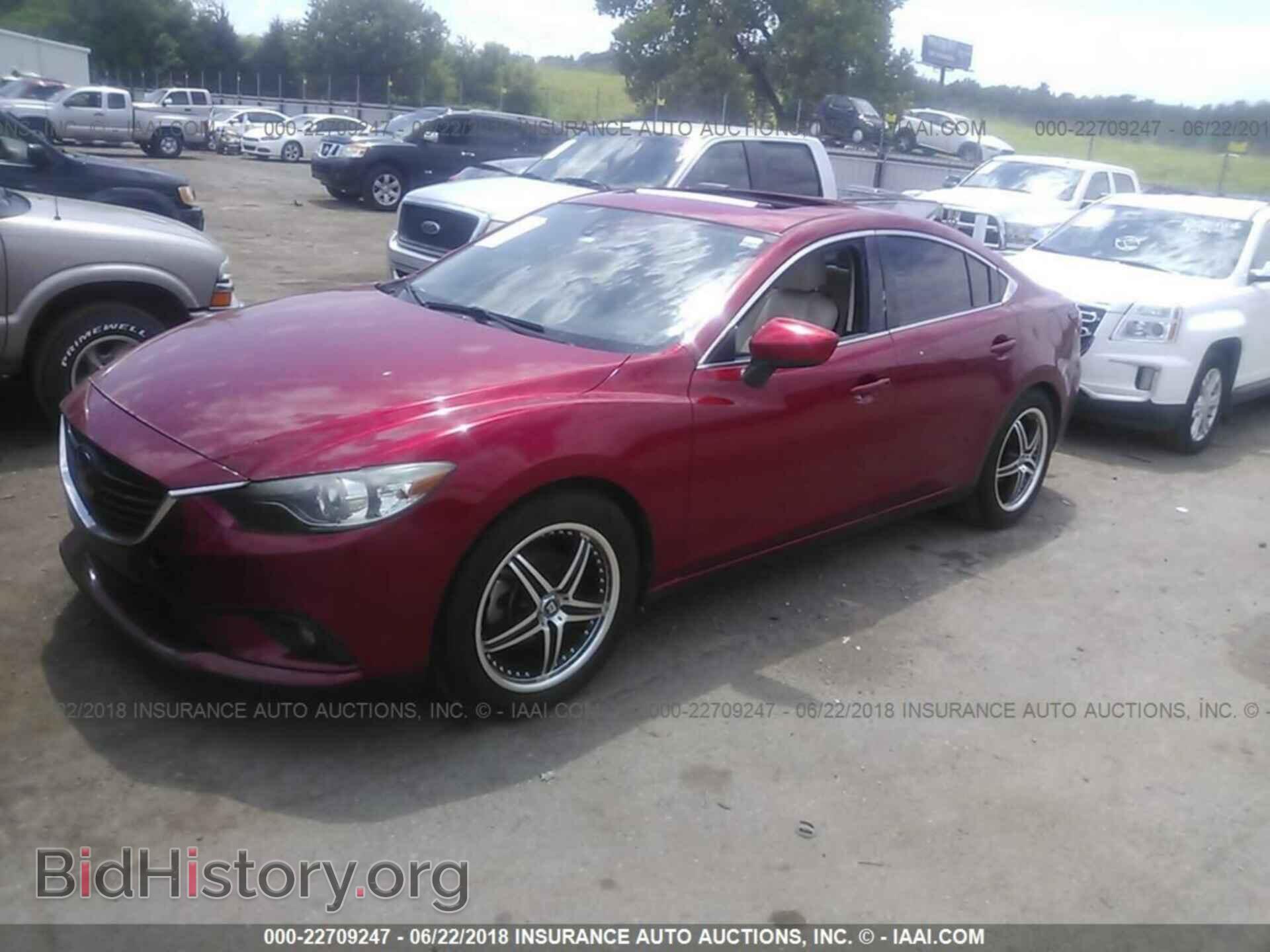 2014 Mazda 6 - VIN: JM1GJ1W65E1120830 - Фото 2
