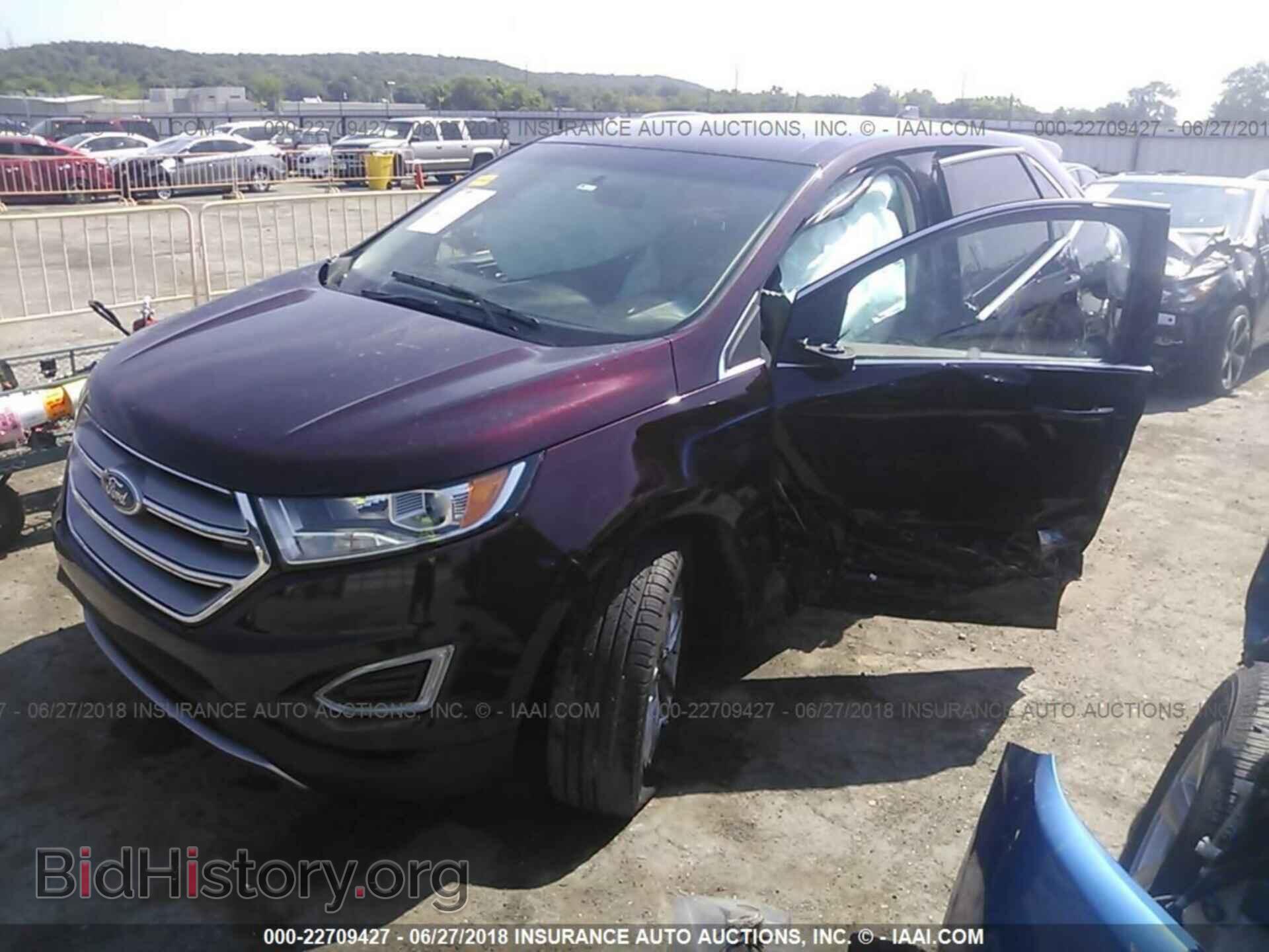 2017 Ford Edge - VIN: 2FMPK3J95HBC63646 - Фото 2