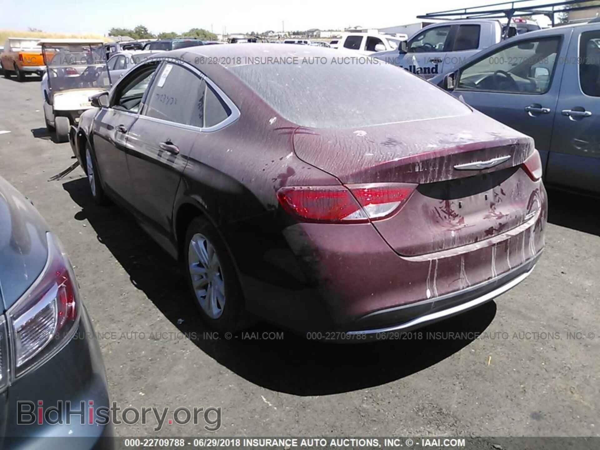 2016 Chrysler 200 - VIN: 1C3CCCAB3GN122424 - Фото 3