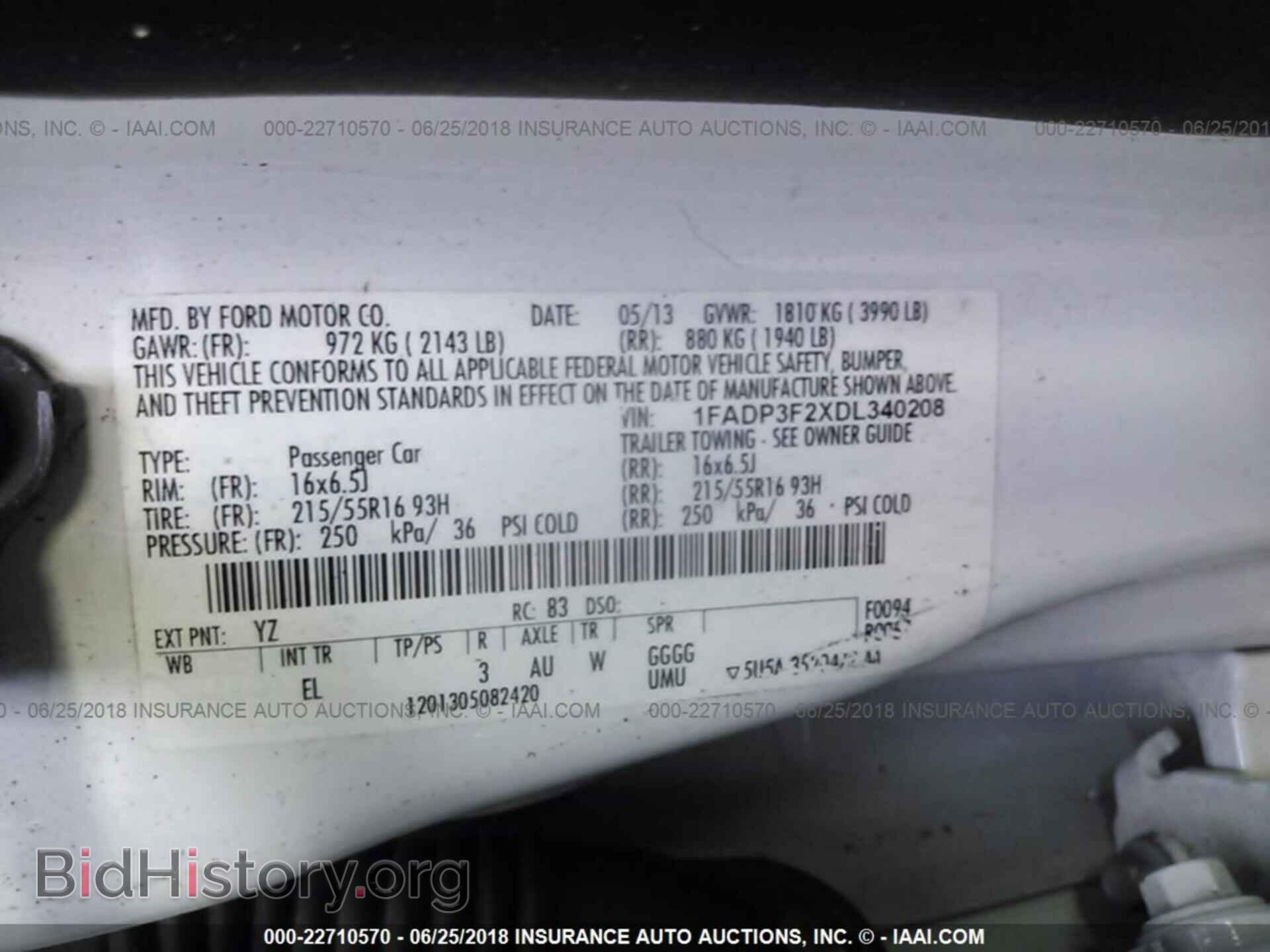 2013 Ford Focus - VIN: 1FADP3F2XDL340208 - Фото 9