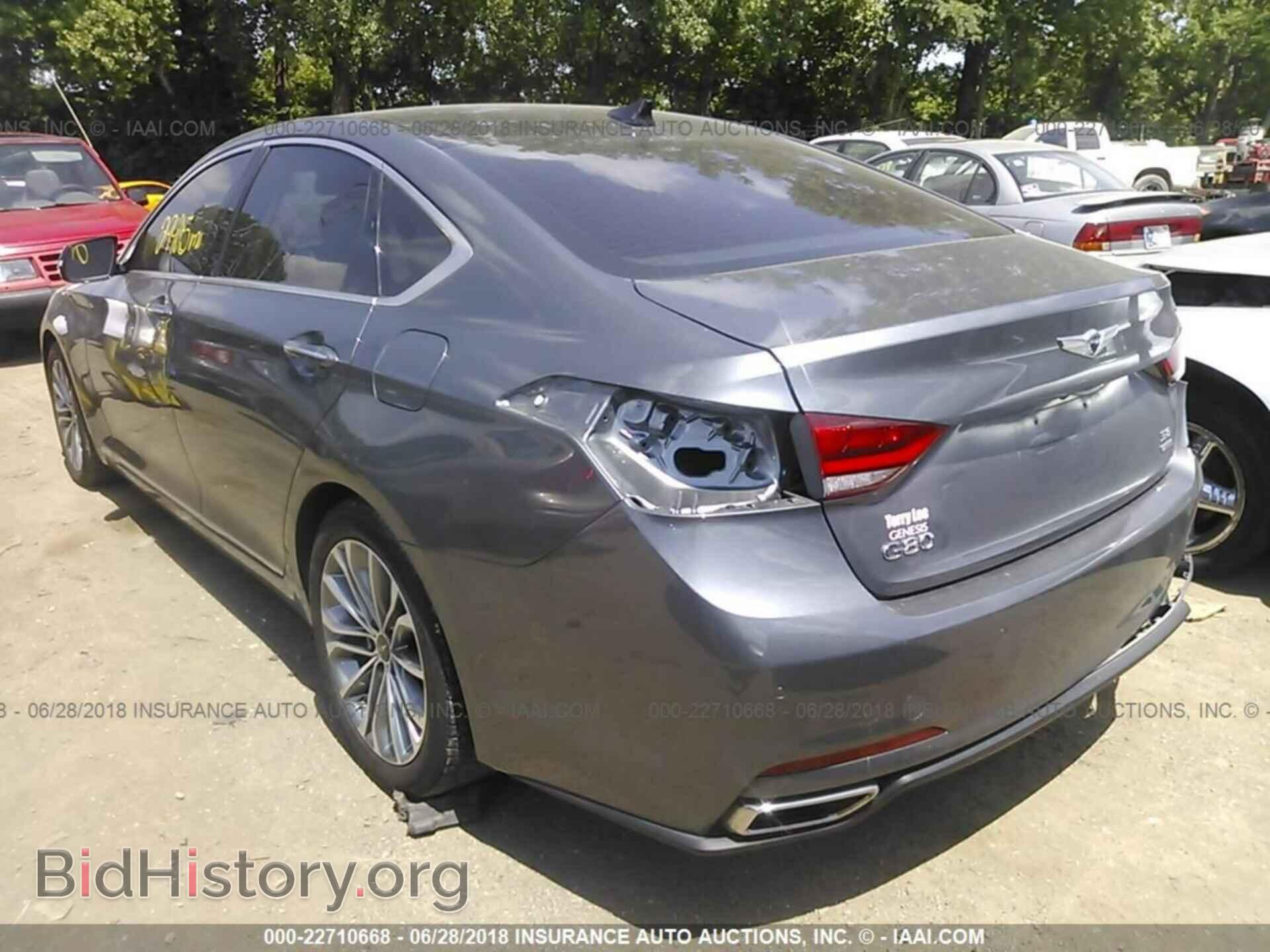 2017 Genesis G80 - VIN: KMHGN4JE1HU169025 - Фото 3