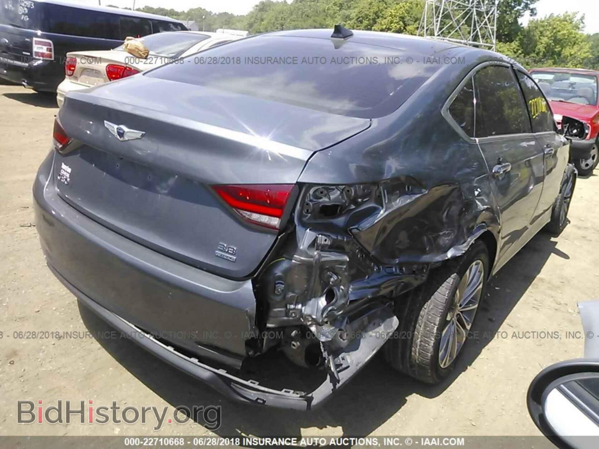 2017 Genesis G80 - VIN: KMHGN4JE1HU169025 - Фото 4