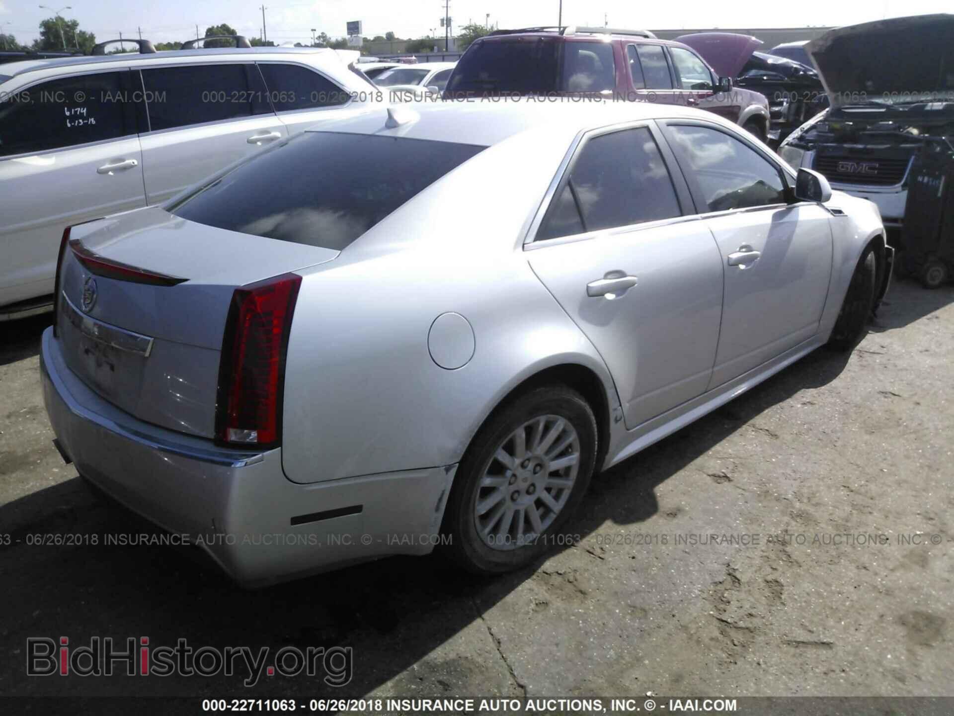 2012 Cadillac Cts - VIN: 1G6DA5E59C0144749 - Фото 4