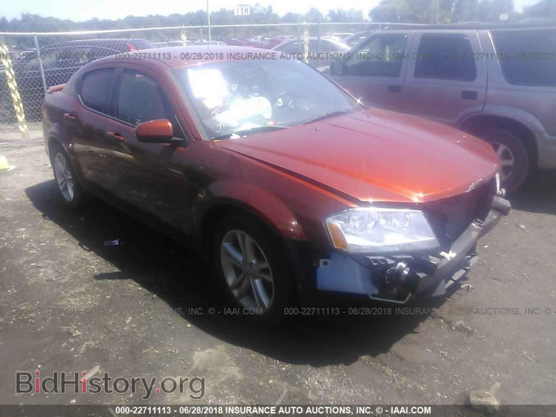 Фотография 1C3CDZCB7CN238510 - Dodge Avenger 2012