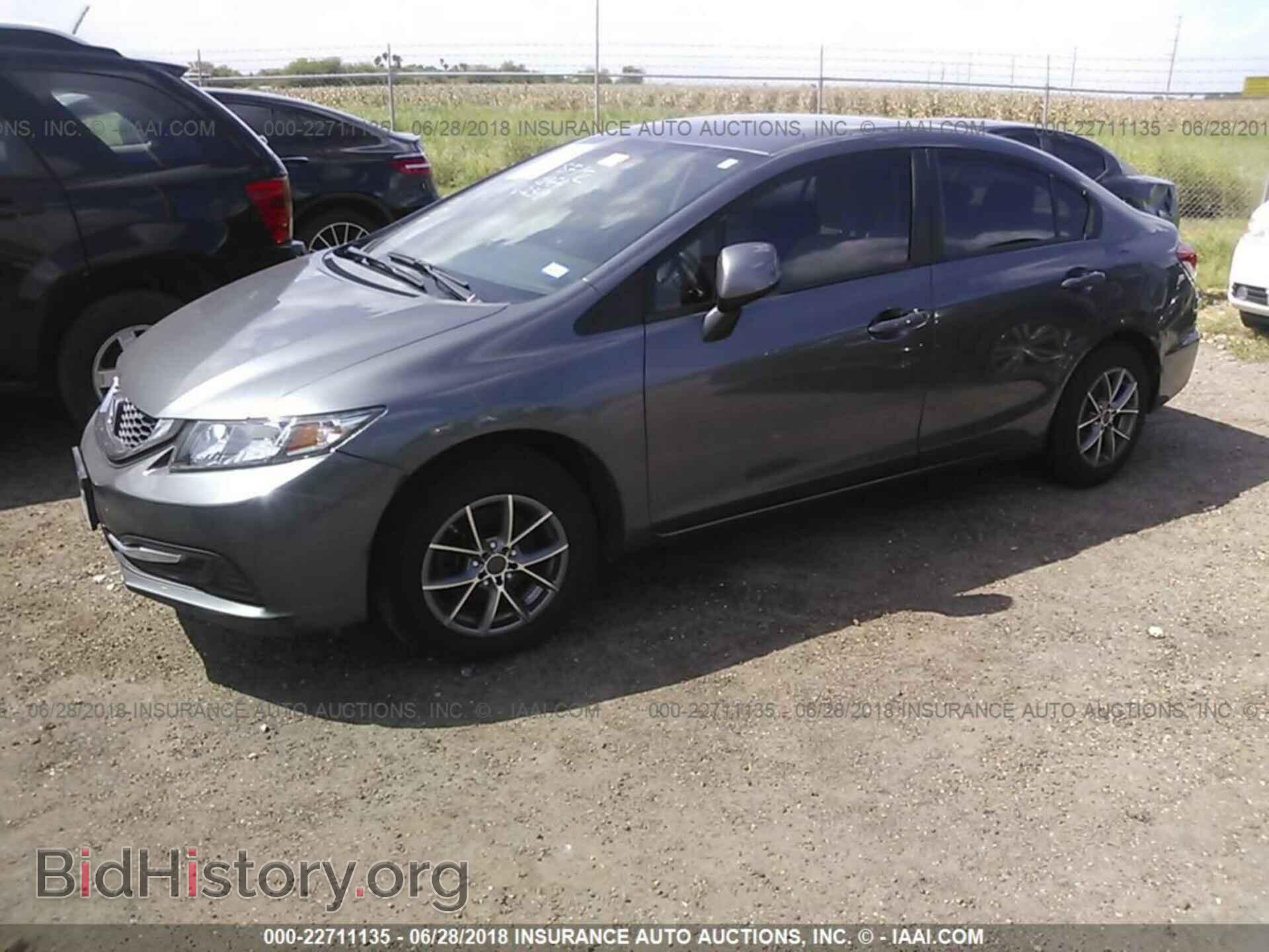 2013 Honda Civic - VIN: 2HGFB2F55DH301322 - Фото 2