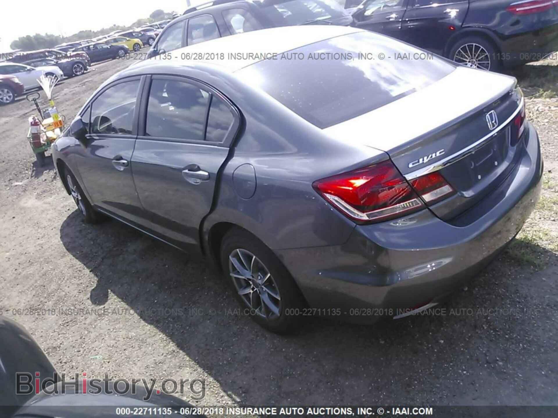2013 Honda Civic - VIN: 2HGFB2F55DH301322 - Фото 3