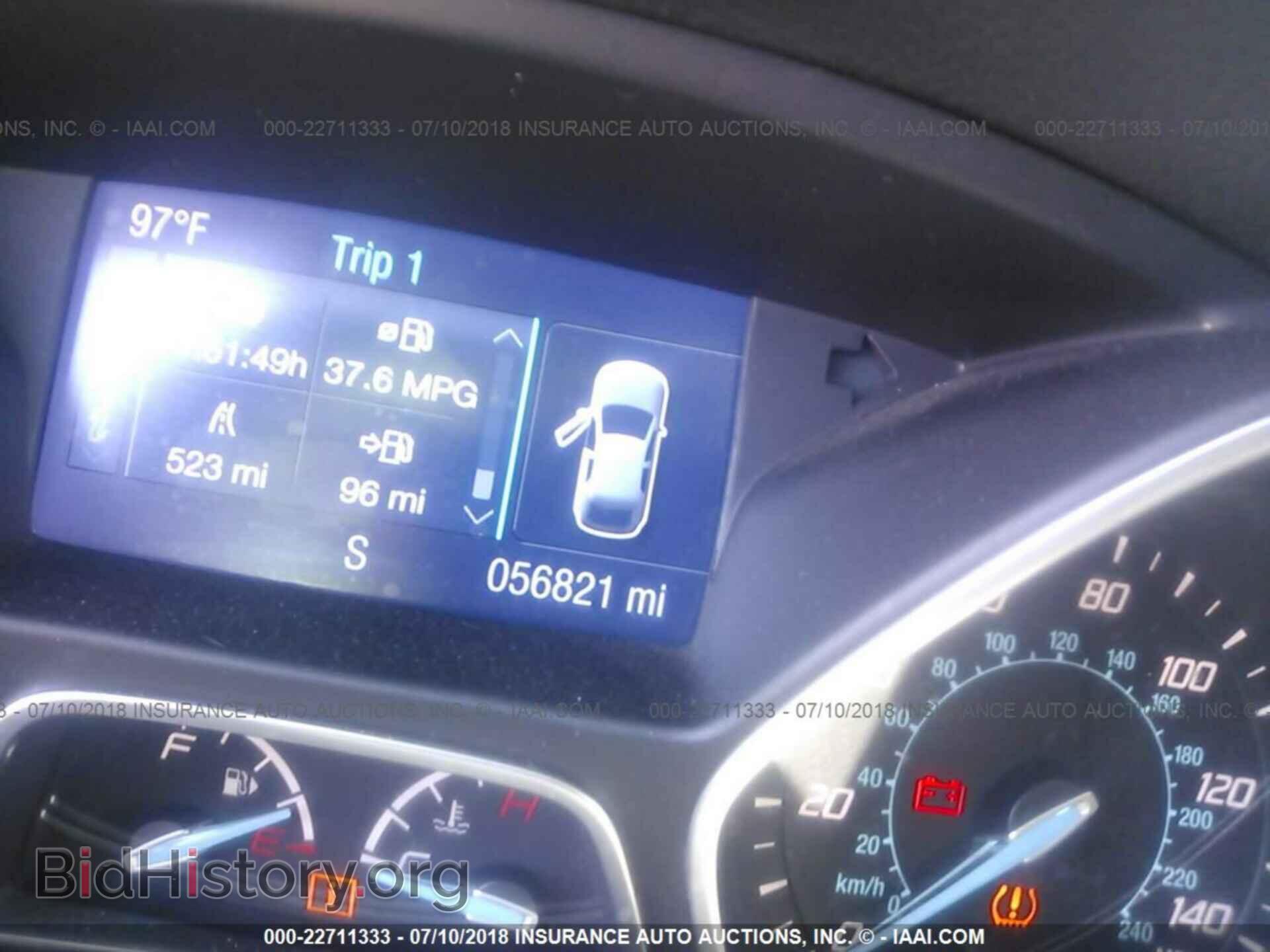 2014 FORD FOCUS - VIN: 1FADP3F22EL298635 - Фото 7
