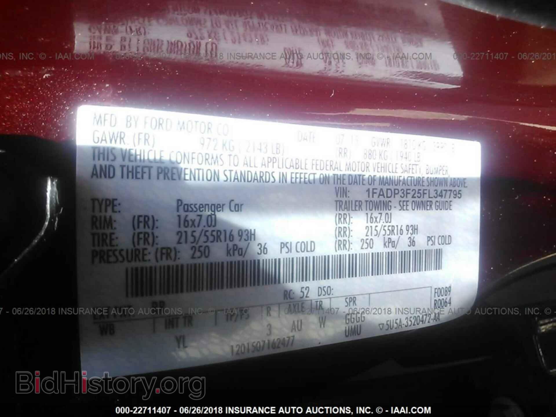 2015 Ford Focus - VIN: 1FADP3F25FL347795 - Фото 9