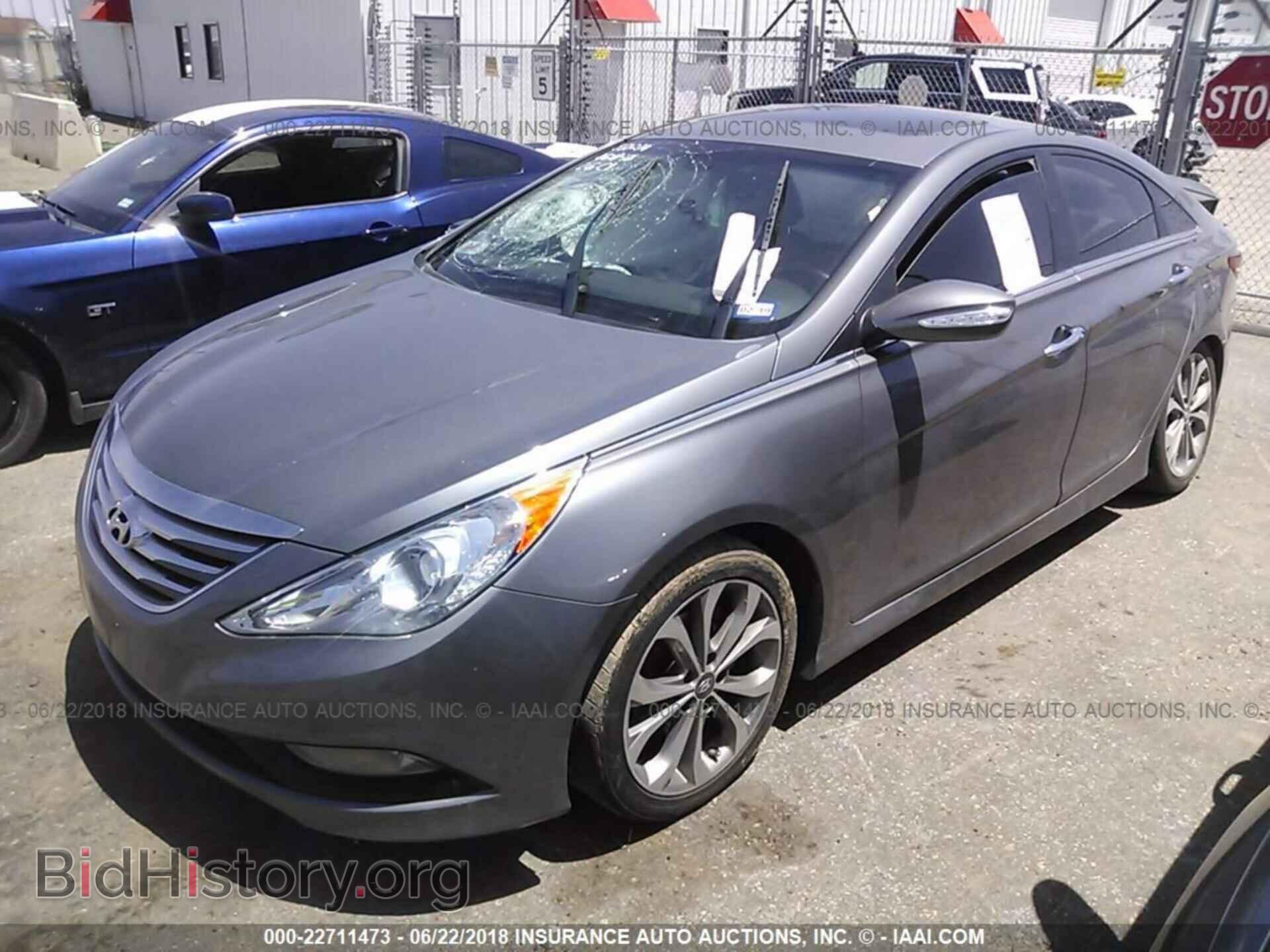 2014 HYUNDAI SONATA - VIN: 5NPEC4AB0EH842240 - Фото 2