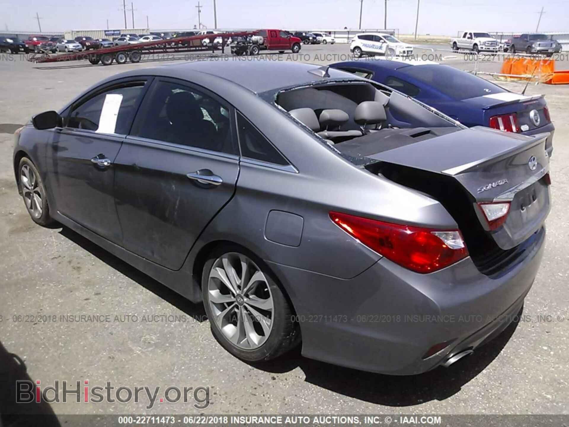2014 HYUNDAI SONATA - VIN: 5NPEC4AB0EH842240 - Фото 3