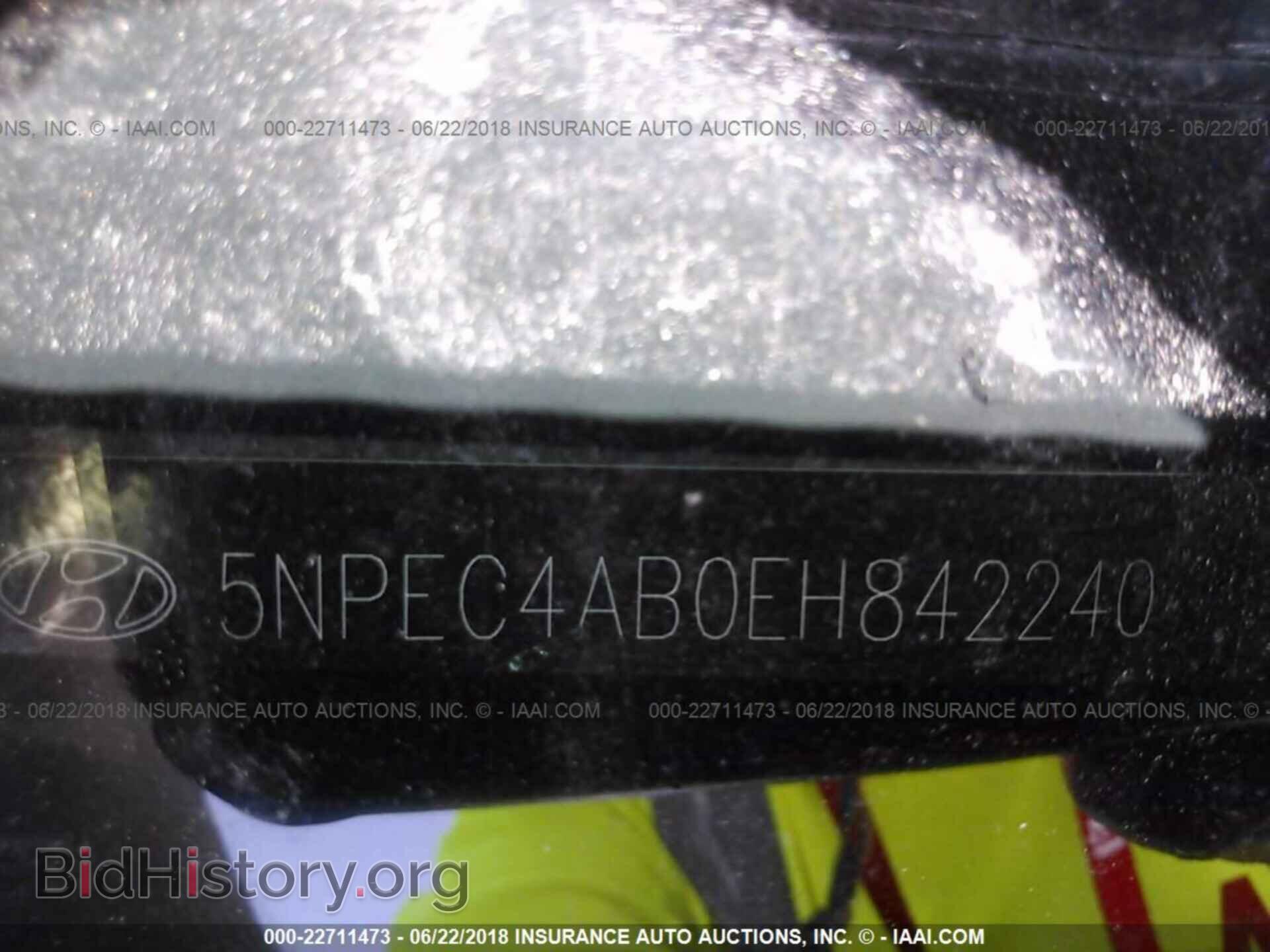 2014 HYUNDAI SONATA - VIN: 5NPEC4AB0EH842240 - Фото 9