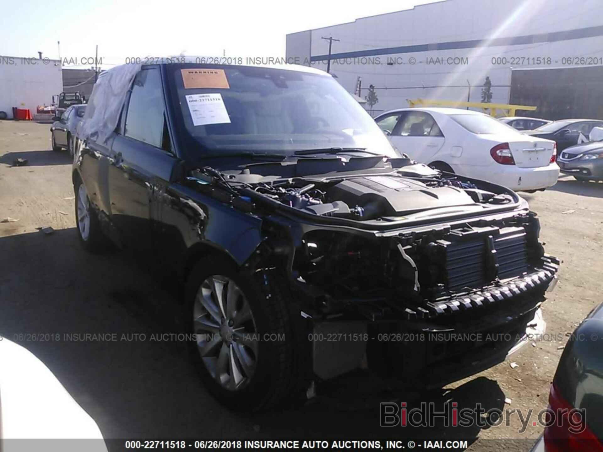 Photo SALGS2FV5HA356126 - Land rover Range rover 2017