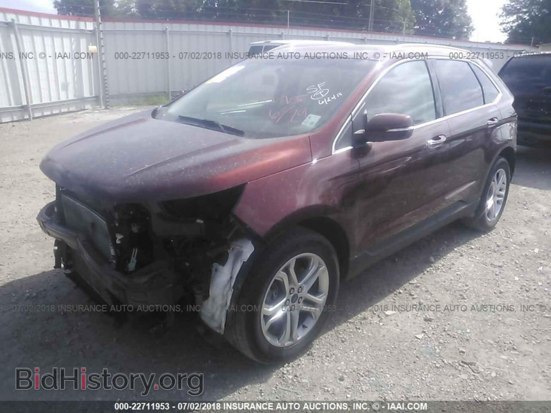 2016 Ford Edge - VIN: 2FMPK4K87GBB23852 - Photo 2