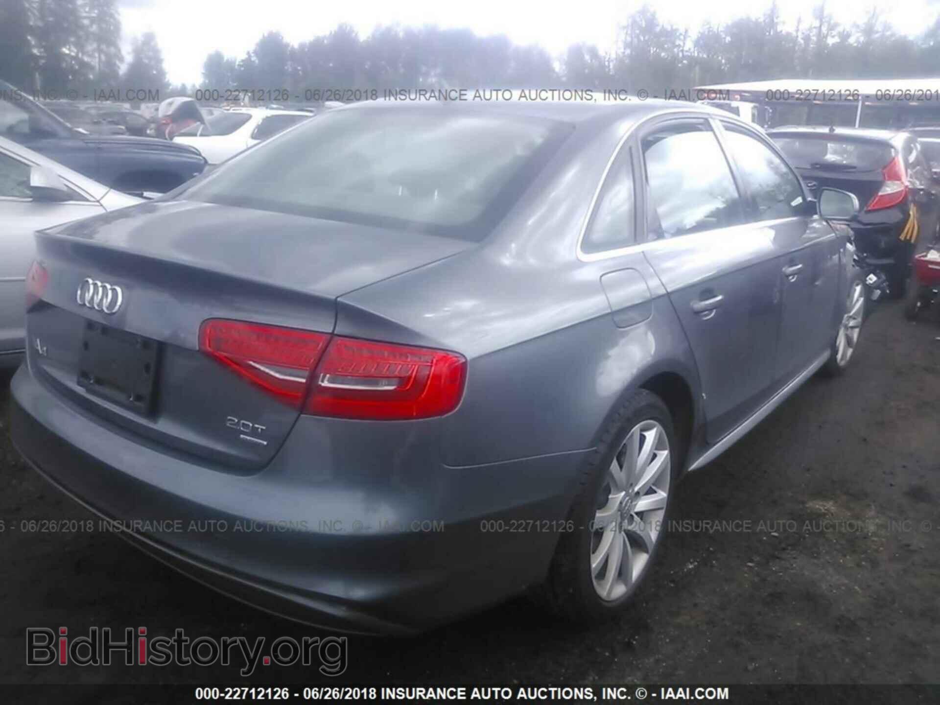 2014 Audi A4 - VIN: WAUBFAFL3EN043608 - Photo 4