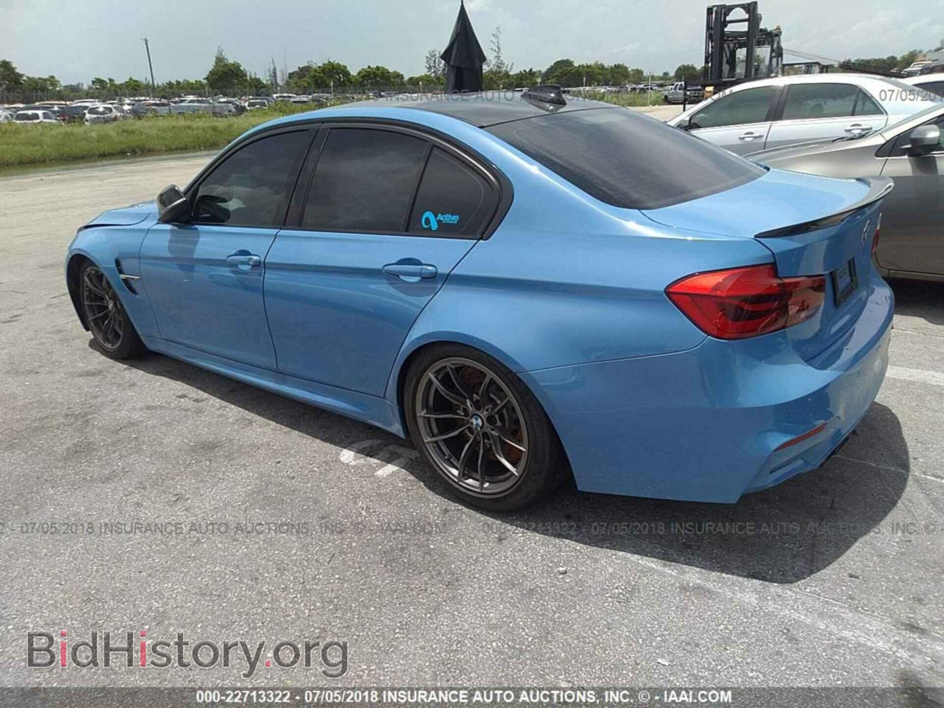 2018 Bmw M3 - VIN: WBS8M9C53J5J78338 - Photo 3