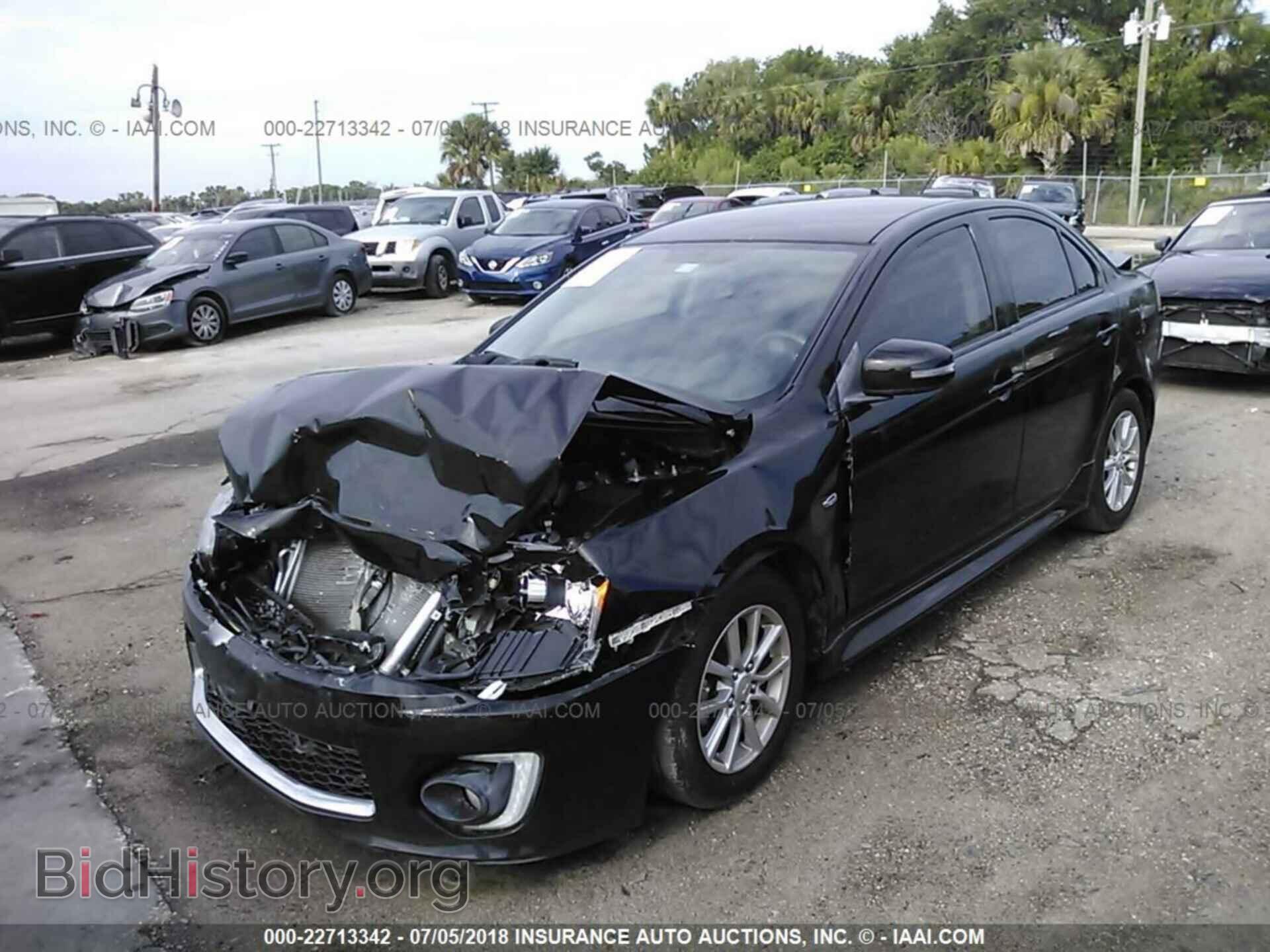 2016 Mitsubishi Lancer - VIN: JA32U2FU0GU001492 - Фото 2