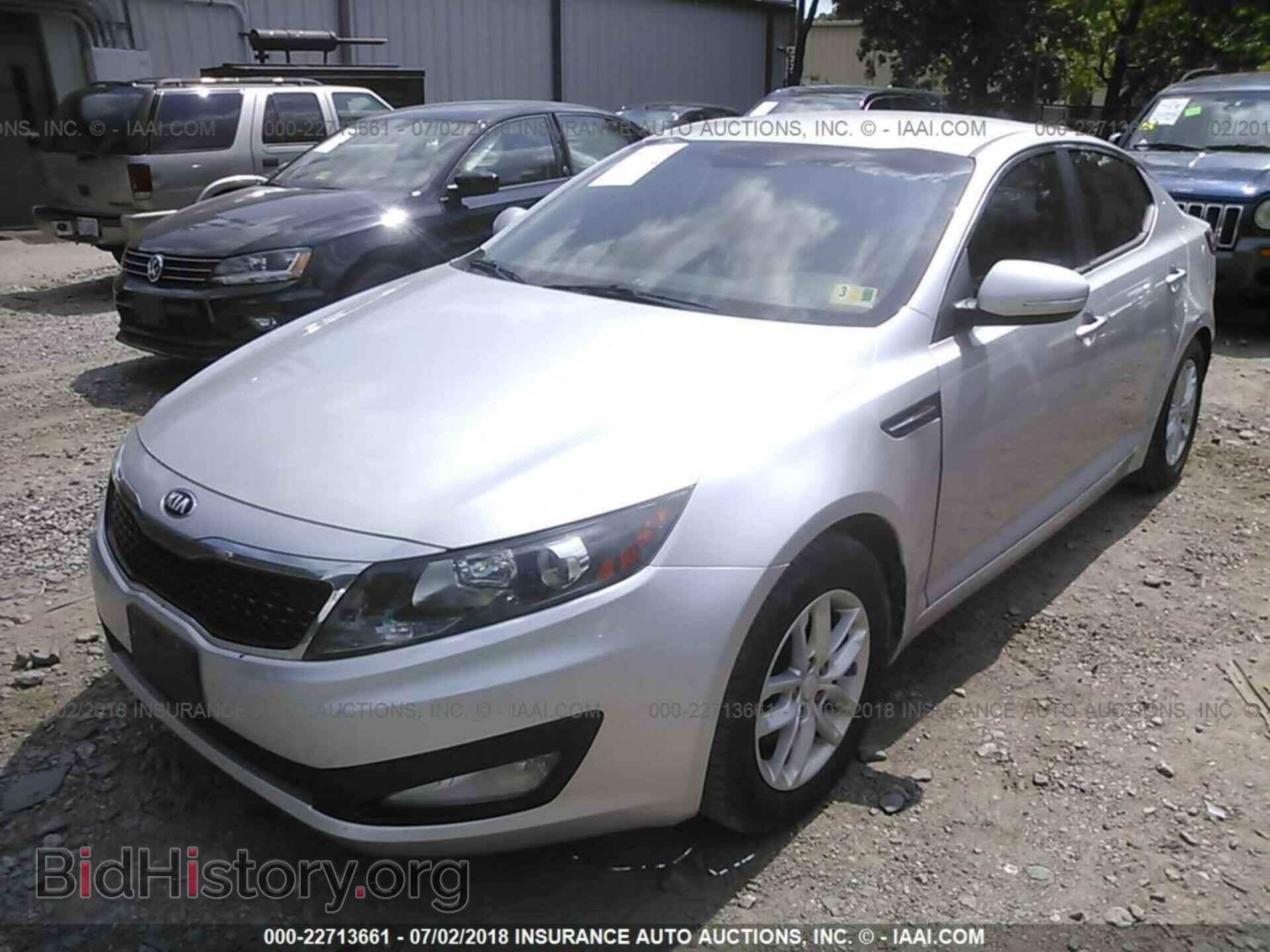 2013 Kia Optima - VIN: KNAGM4A78D5381401 - Photo 2
