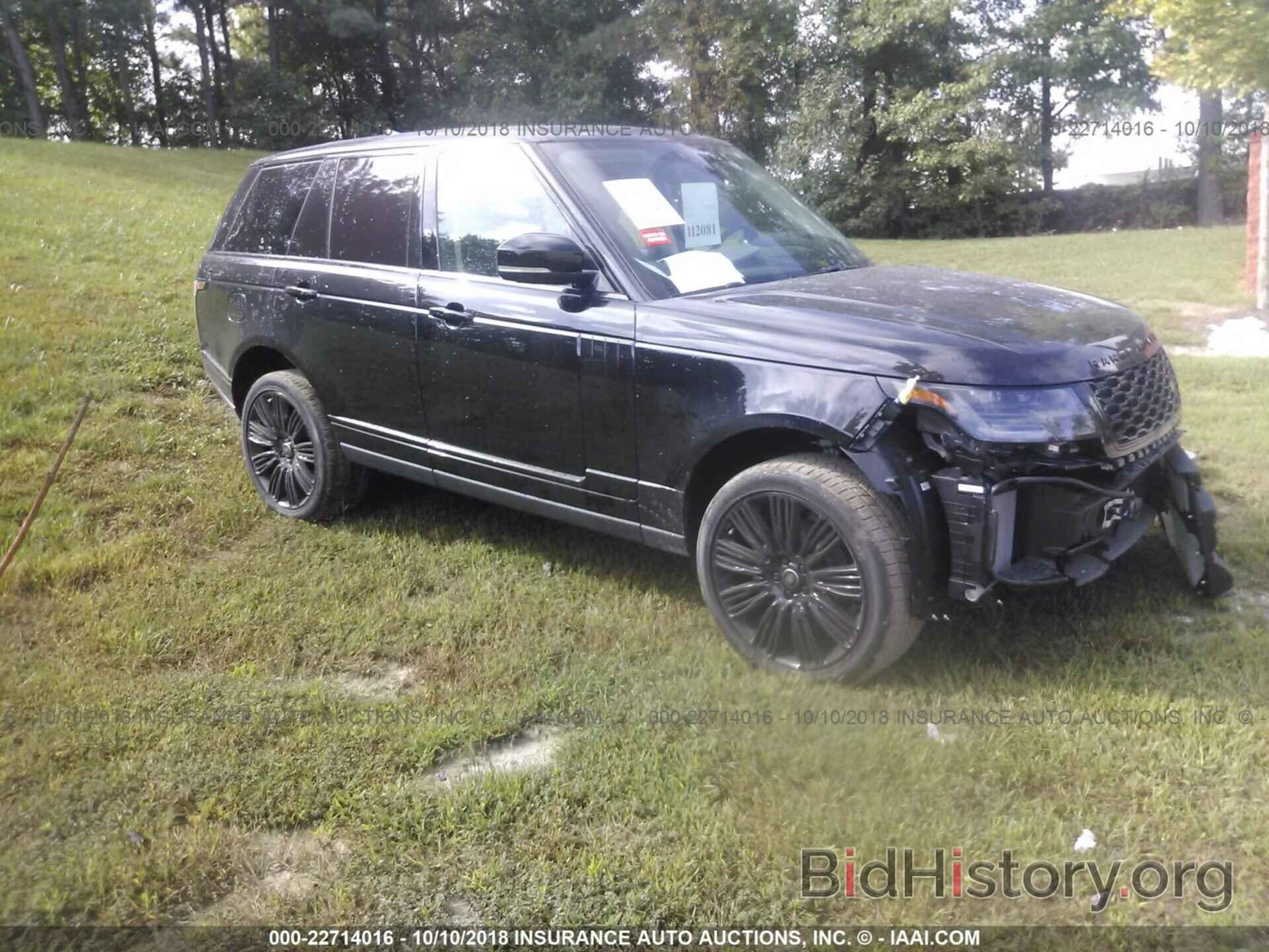 Photo SALGS2RK9JA387872 - Land rover Range rover 2018