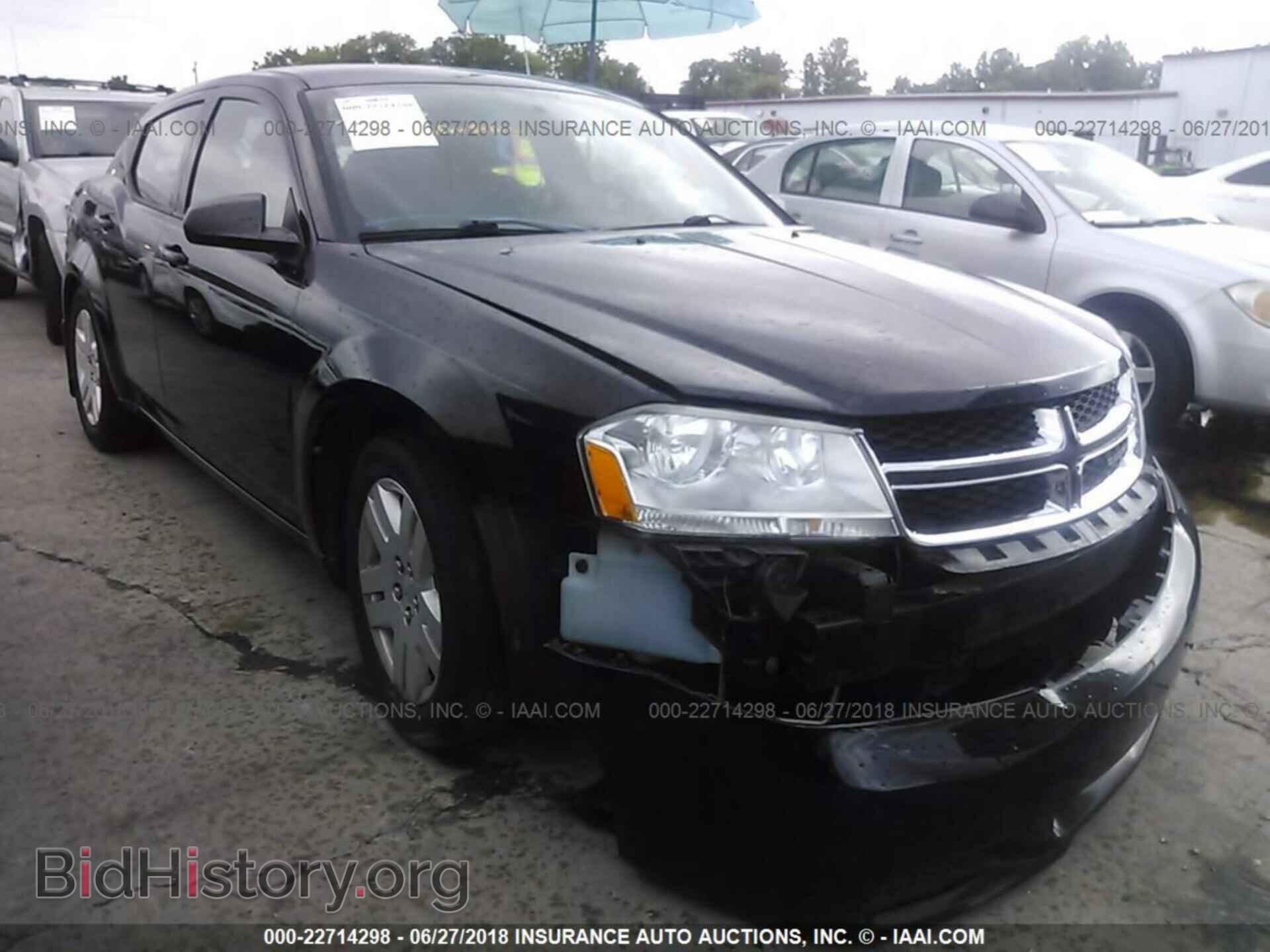 Фотография 1C3CDZAB3DN603348 - Dodge Avenger 2013