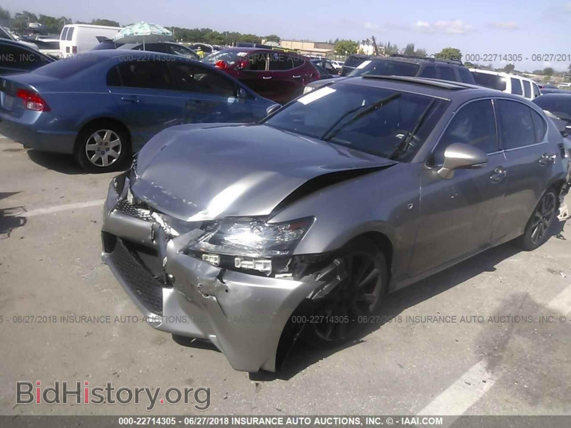 2015 Lexus Gs - VIN: JTHBE1BL2FA013437 - Фото 2