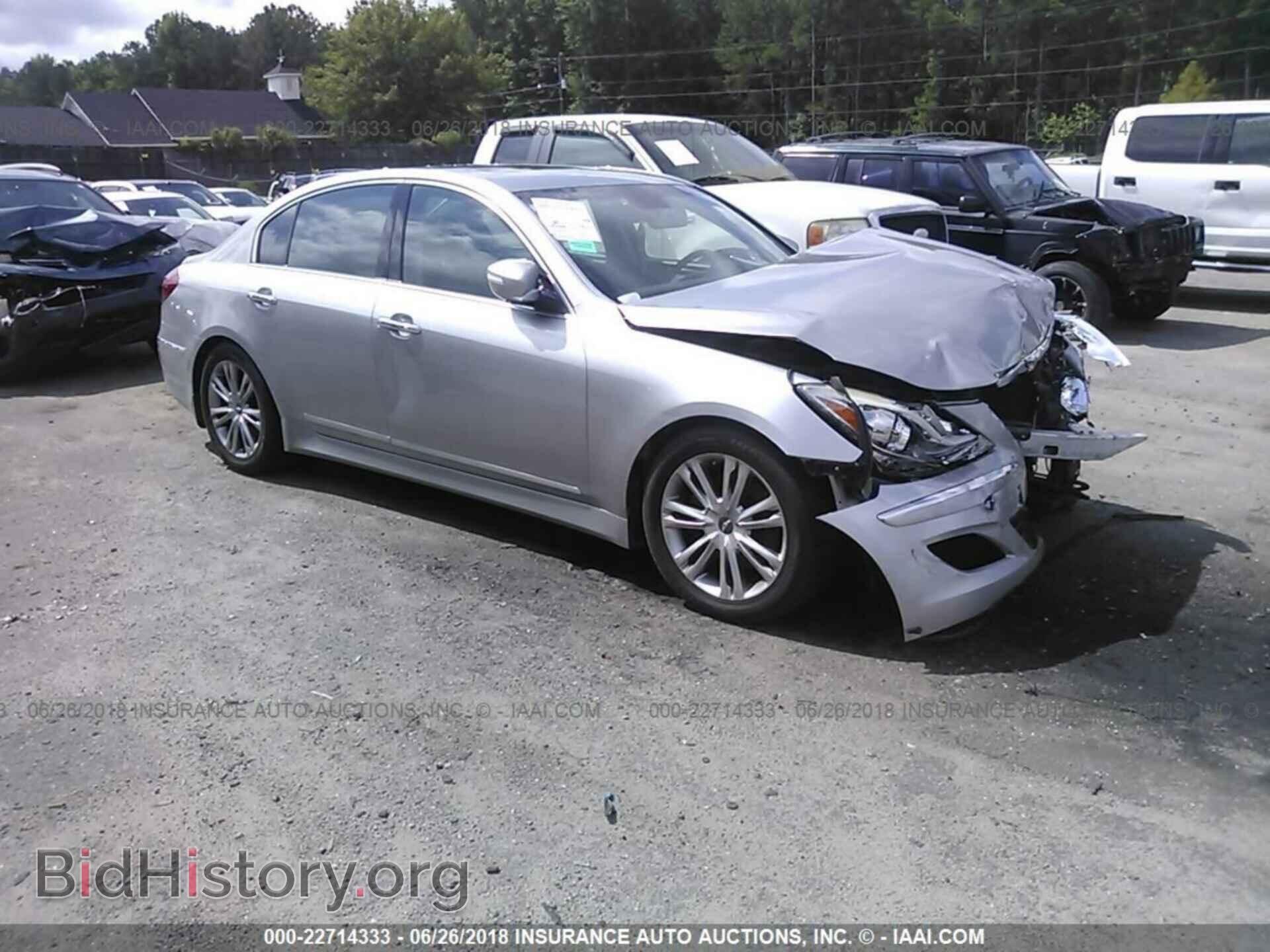 Photo KMHGC4DD4CU181767 - Hyundai Genesis 2012