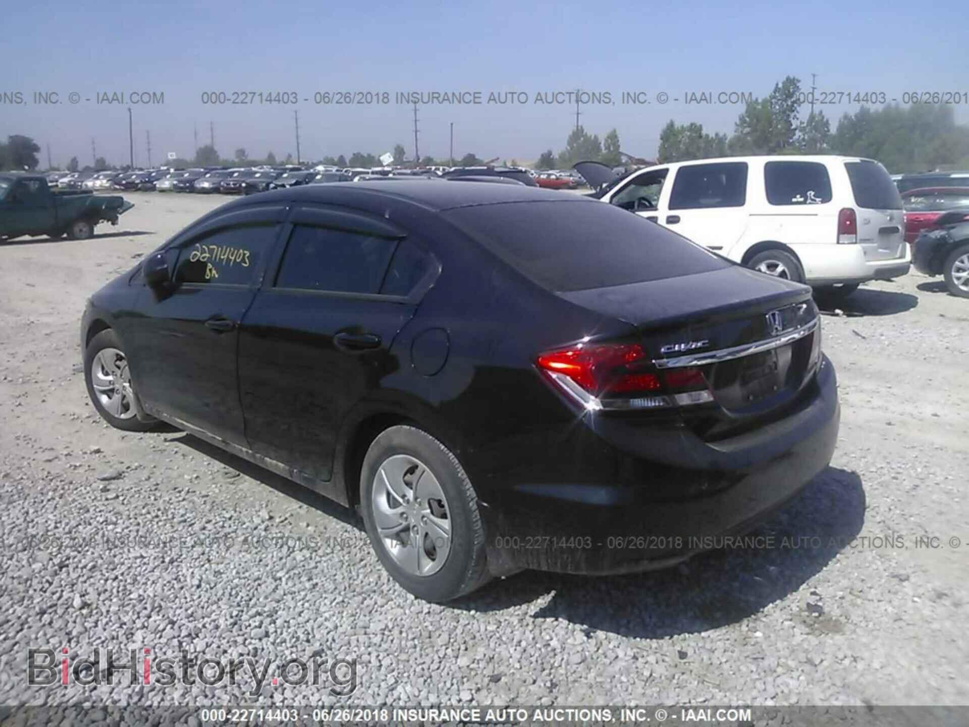 2013 Honda Civic - VIN: 19XFB2F56DE001735 - Фото 3